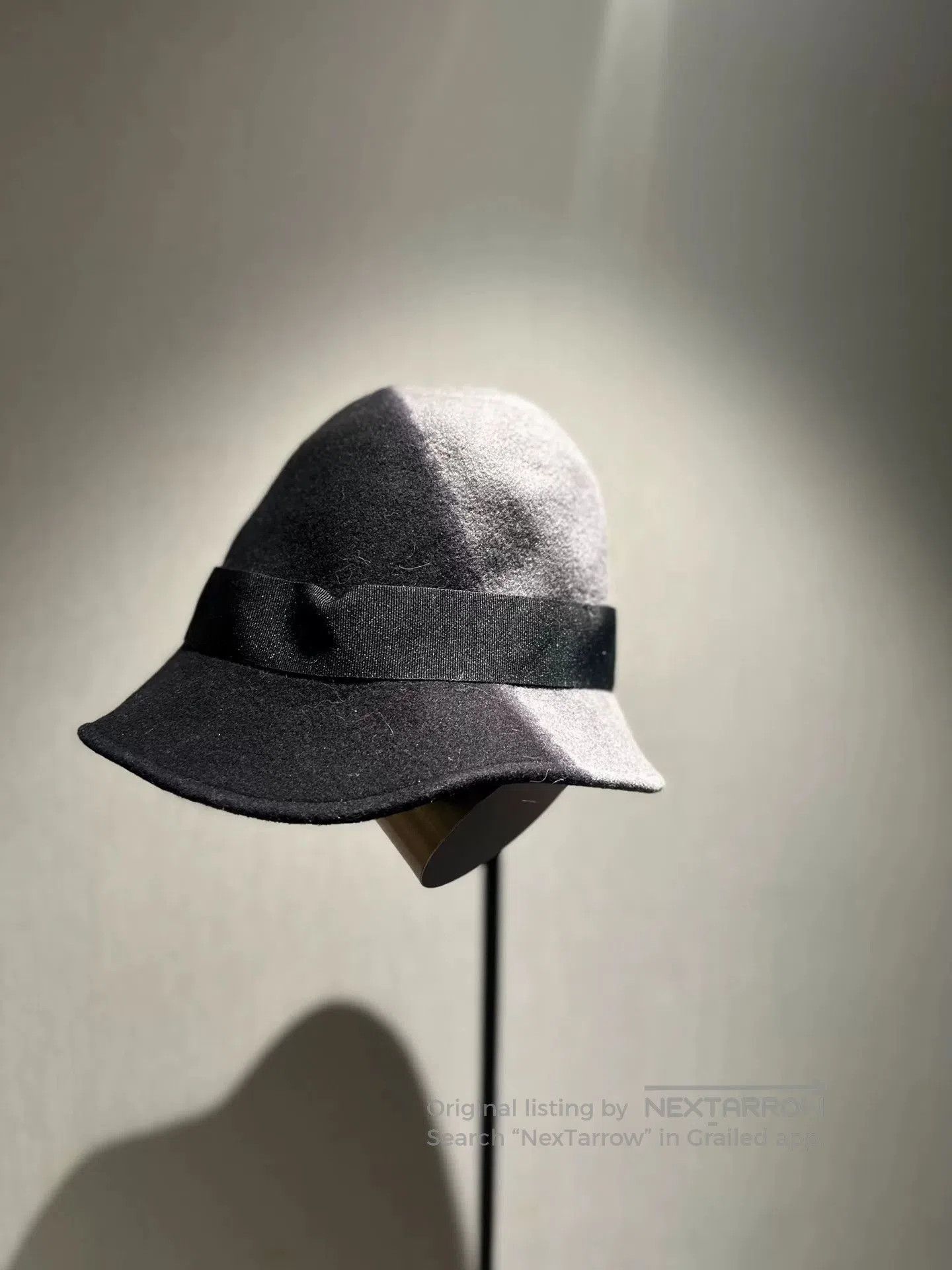 Rei Kawakubo Comme des Garçons Wool Fisherman Hat. Size ONE SIZE - 6 Thumbnail