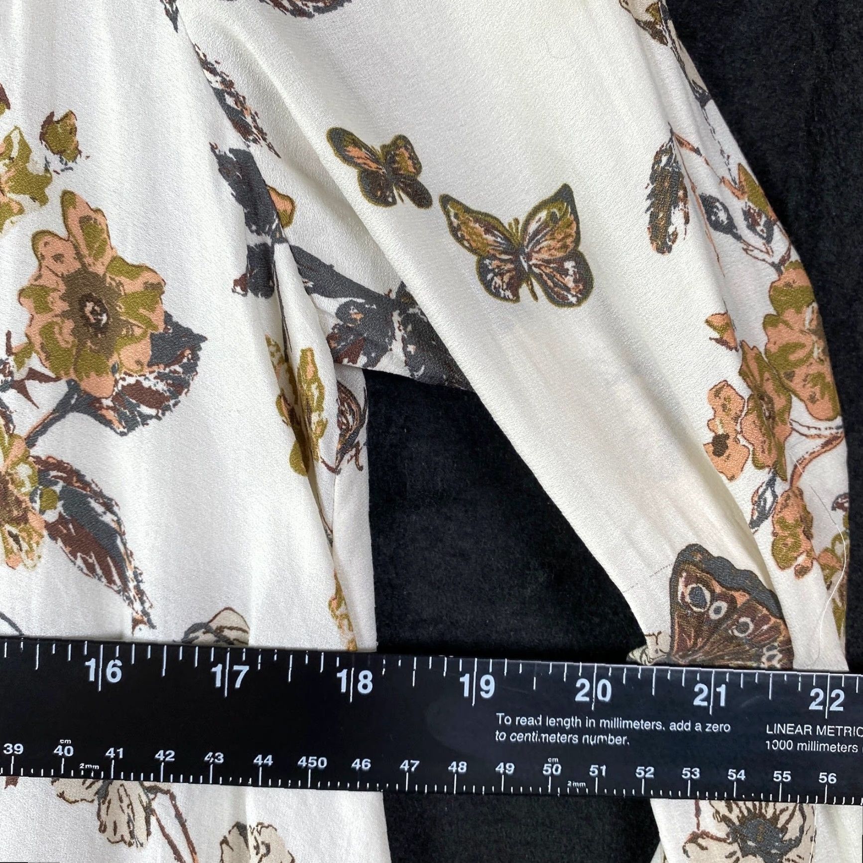 Free People Free People Womens Top Ivory Pebble Crepe So Fine Oversized Tunic Small Shirt Womens Size S / US 4 / IT 40 - 6 Thumbnail