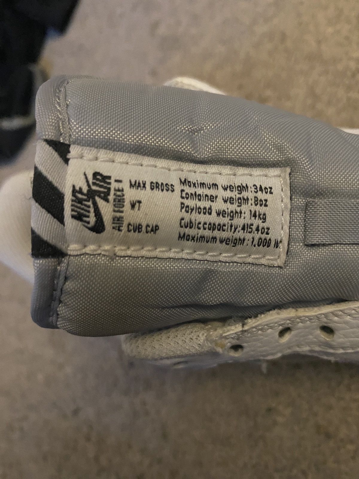 Nike Air Force One Under Construction Size US 9 / EU 42 - 7 Thumbnail