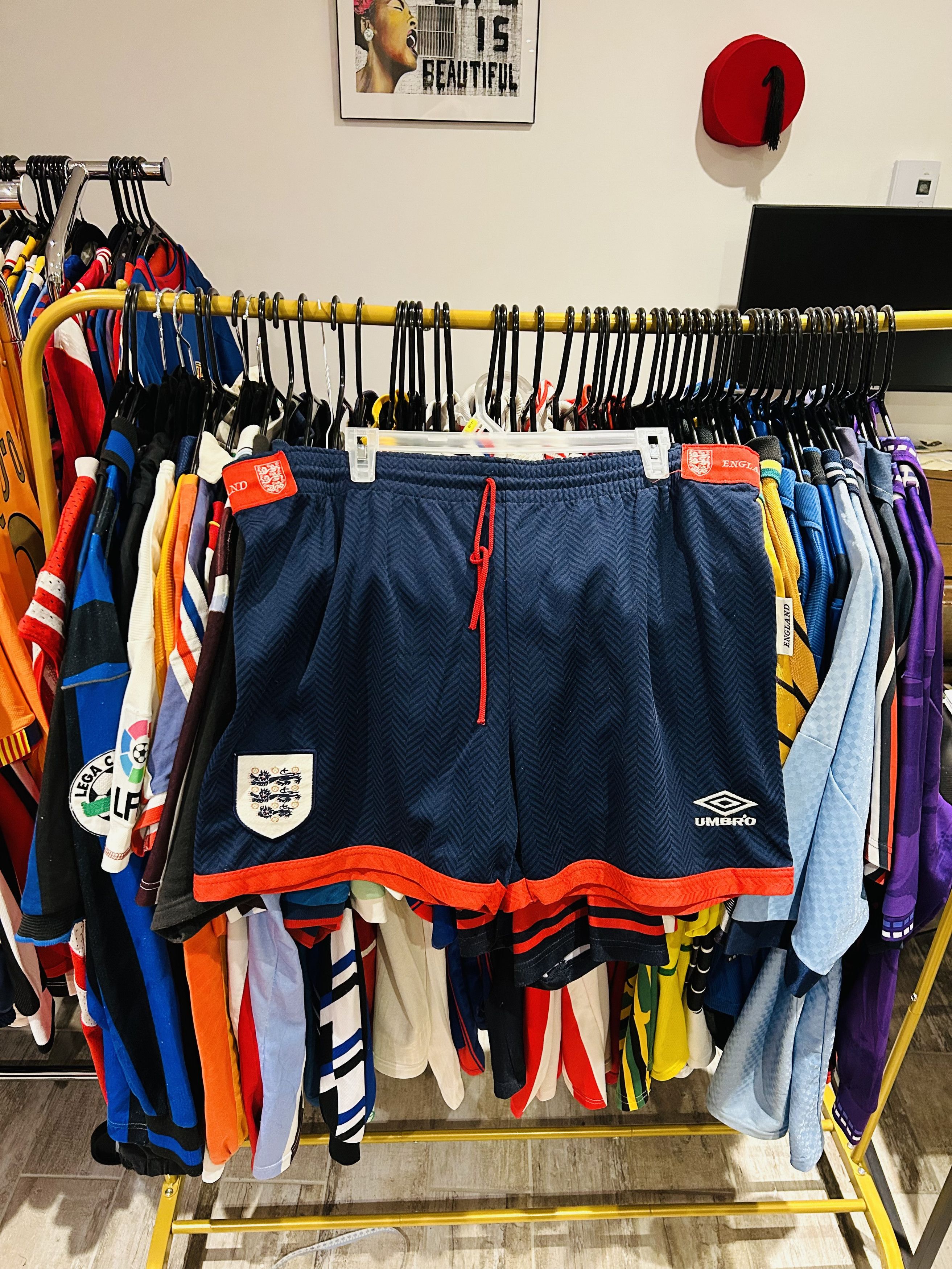 Umbro × Vintage England 1994 shorts Size US XL / EU 56 / 4 - 1 Thumbnail