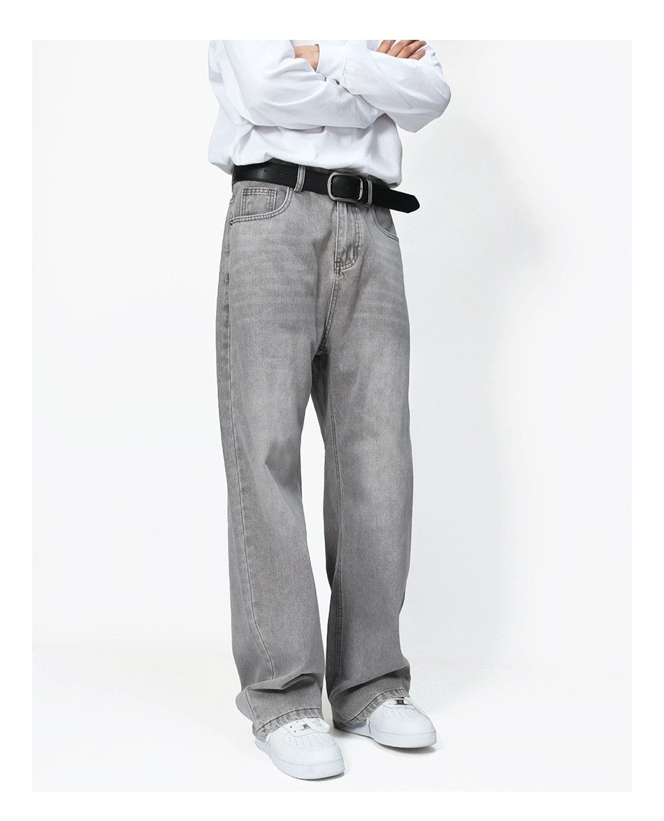 washed faded y2k skate hiphop baggy jeans