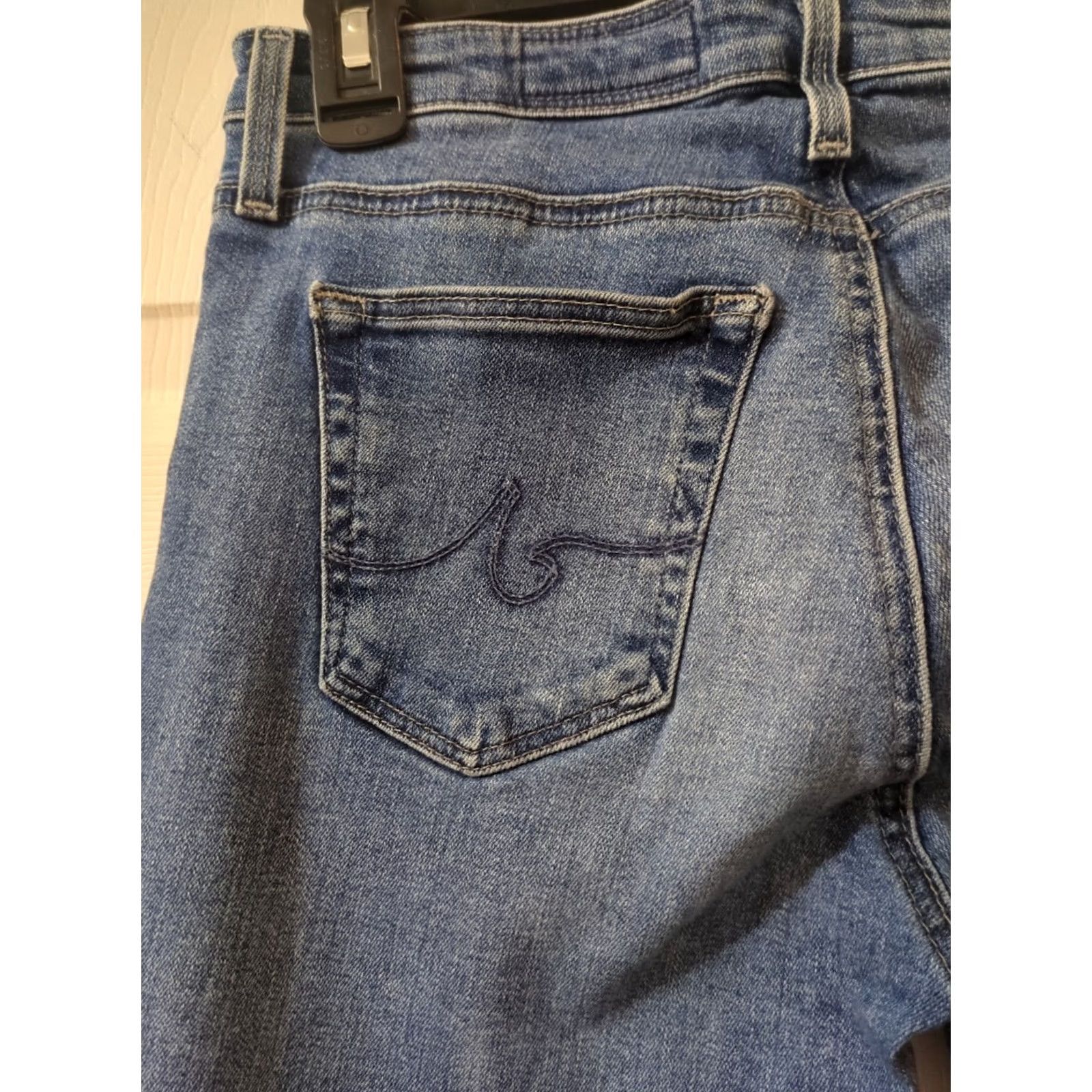 Anthropologie AG Anthropologie Jeans Womens 26R The High Rise Stevie Ankle Slim Straight Jeans Size 26" / US 2 / IT 38 - 5 Thumbnail