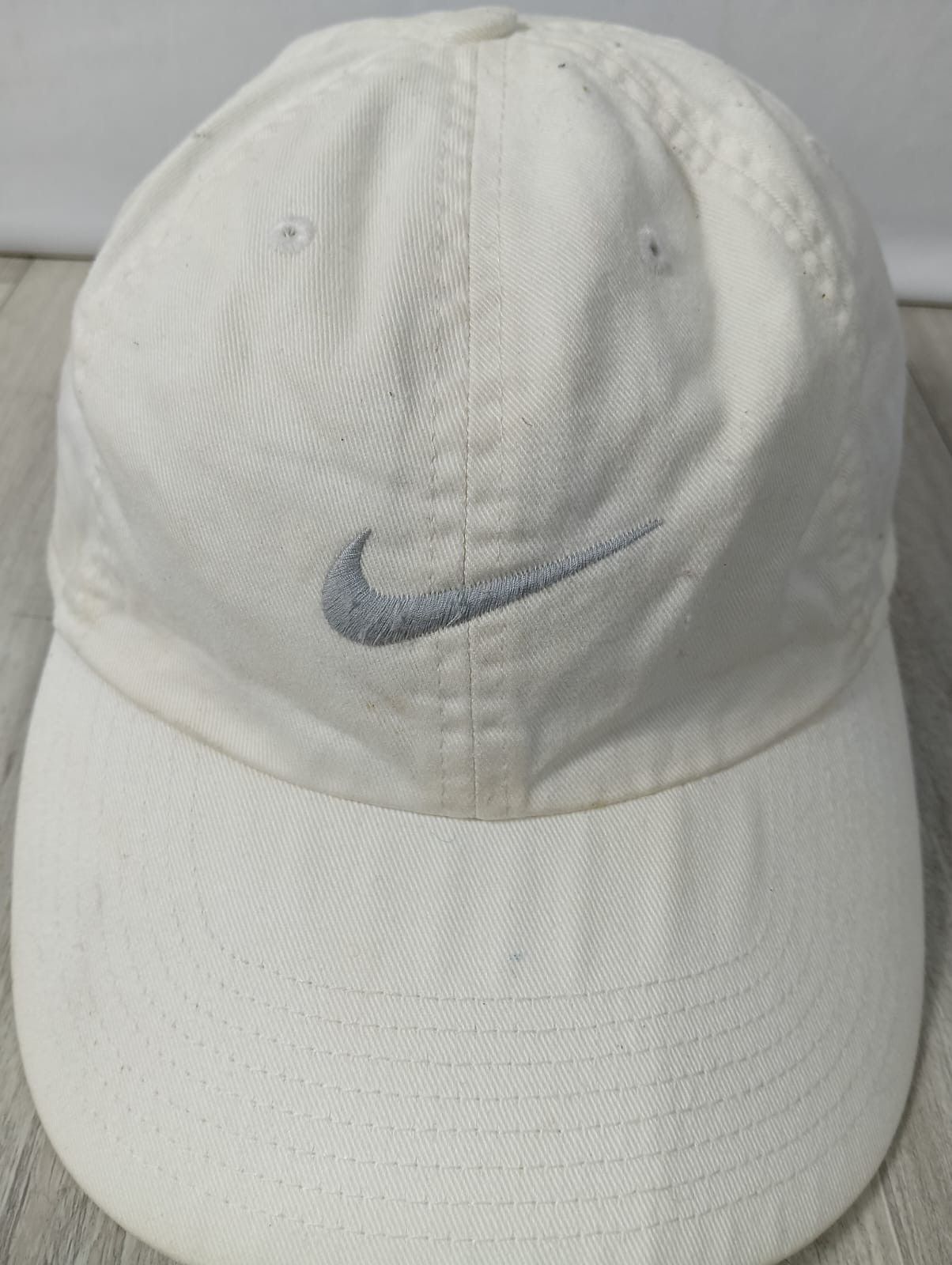 Nike × Vintage Vintage nike SWOOSH LOGO cap free Size Size 38 - 1 Thumbnail