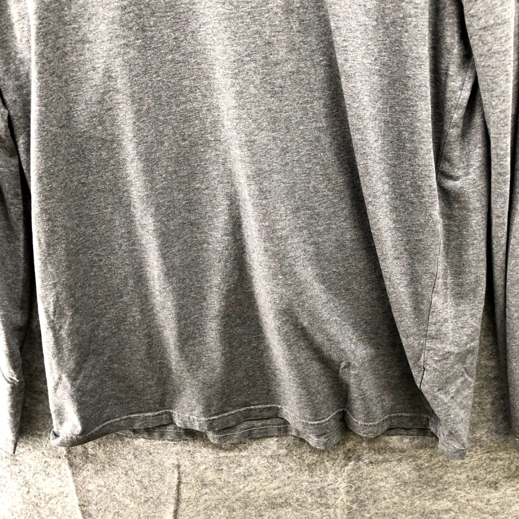 Express Express Shirt Mens L Gray Long Sleeve Crewneck Cotton Blend Stretch Size US L / EU 52-54 / 3 - 4 Thumbnail