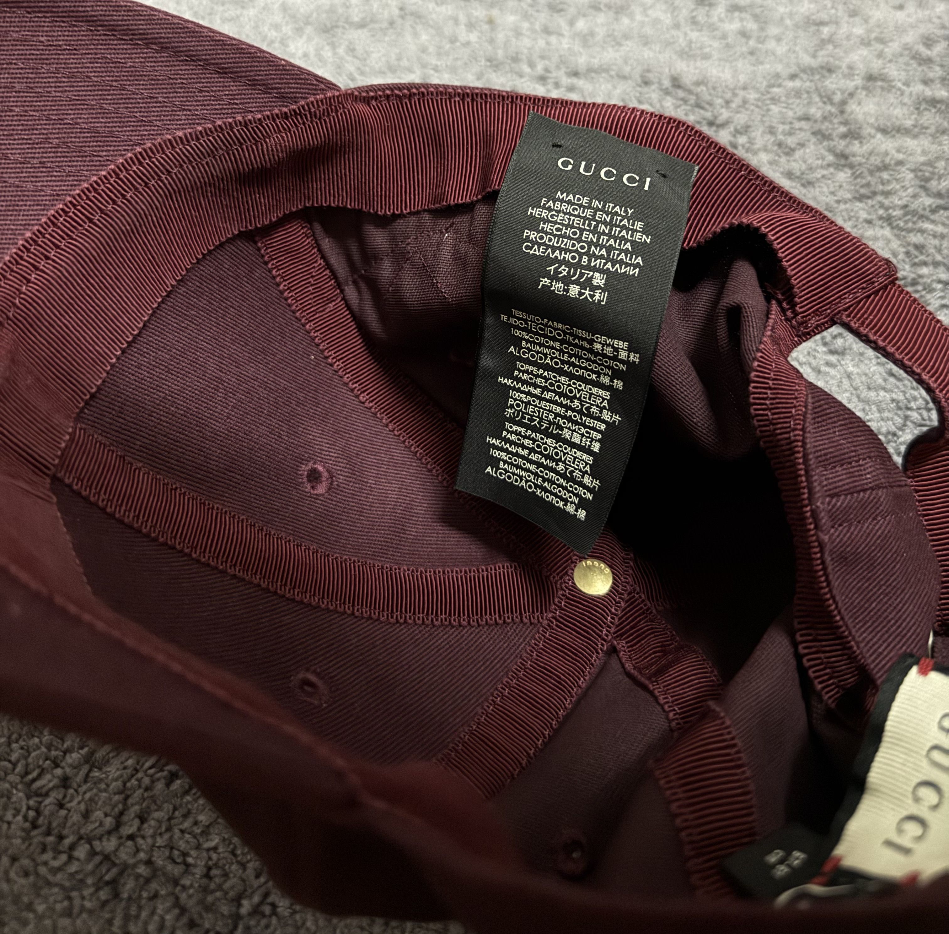 Gucci Gucci x NY Cap Size ONE SIZE - 6 Thumbnail