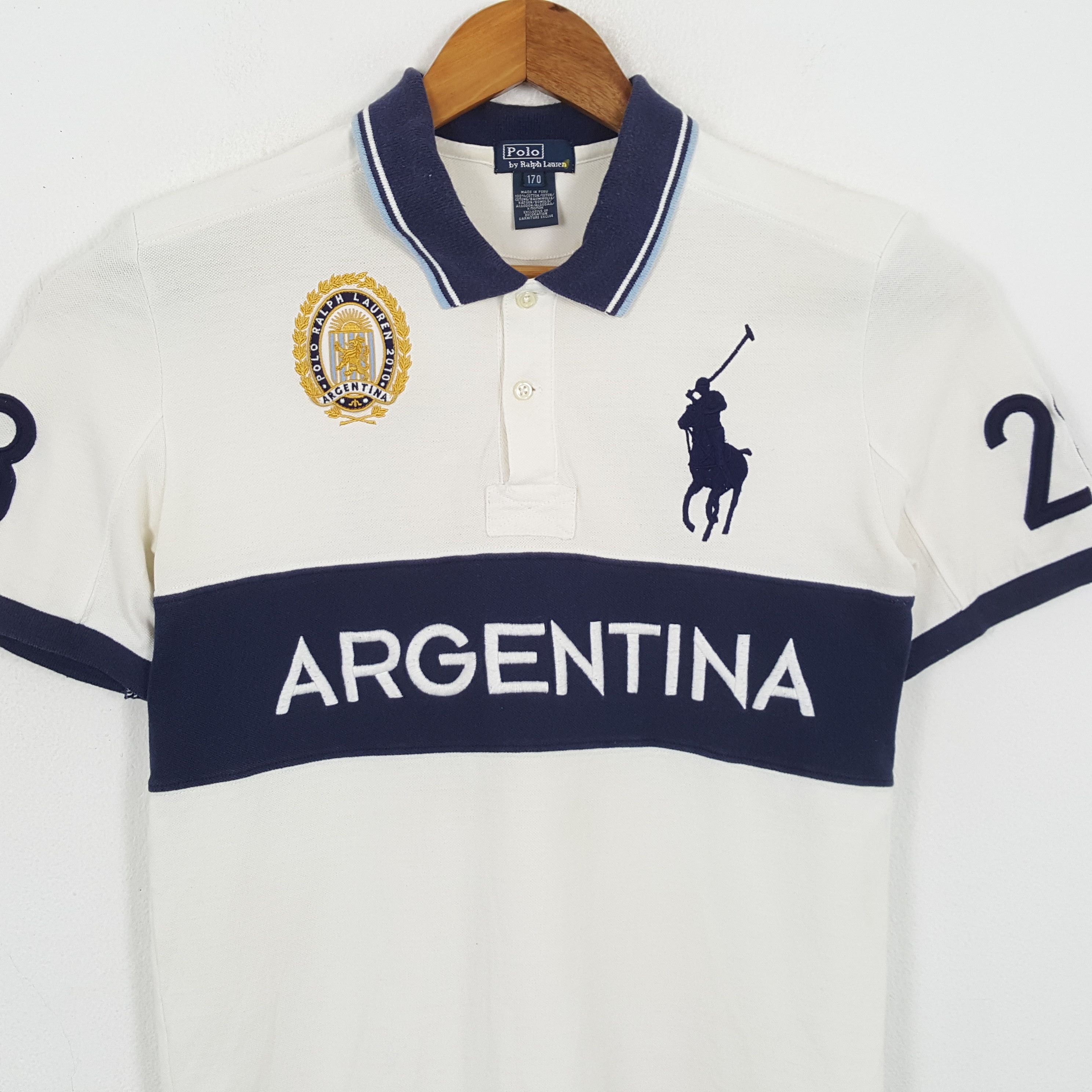 Polo Ralph Lauren × Vintage Vintage POLO by RALPH LAUREN Argentina Design Polos Size US S / EU 44-46 / 1 - 2 Thumbnail