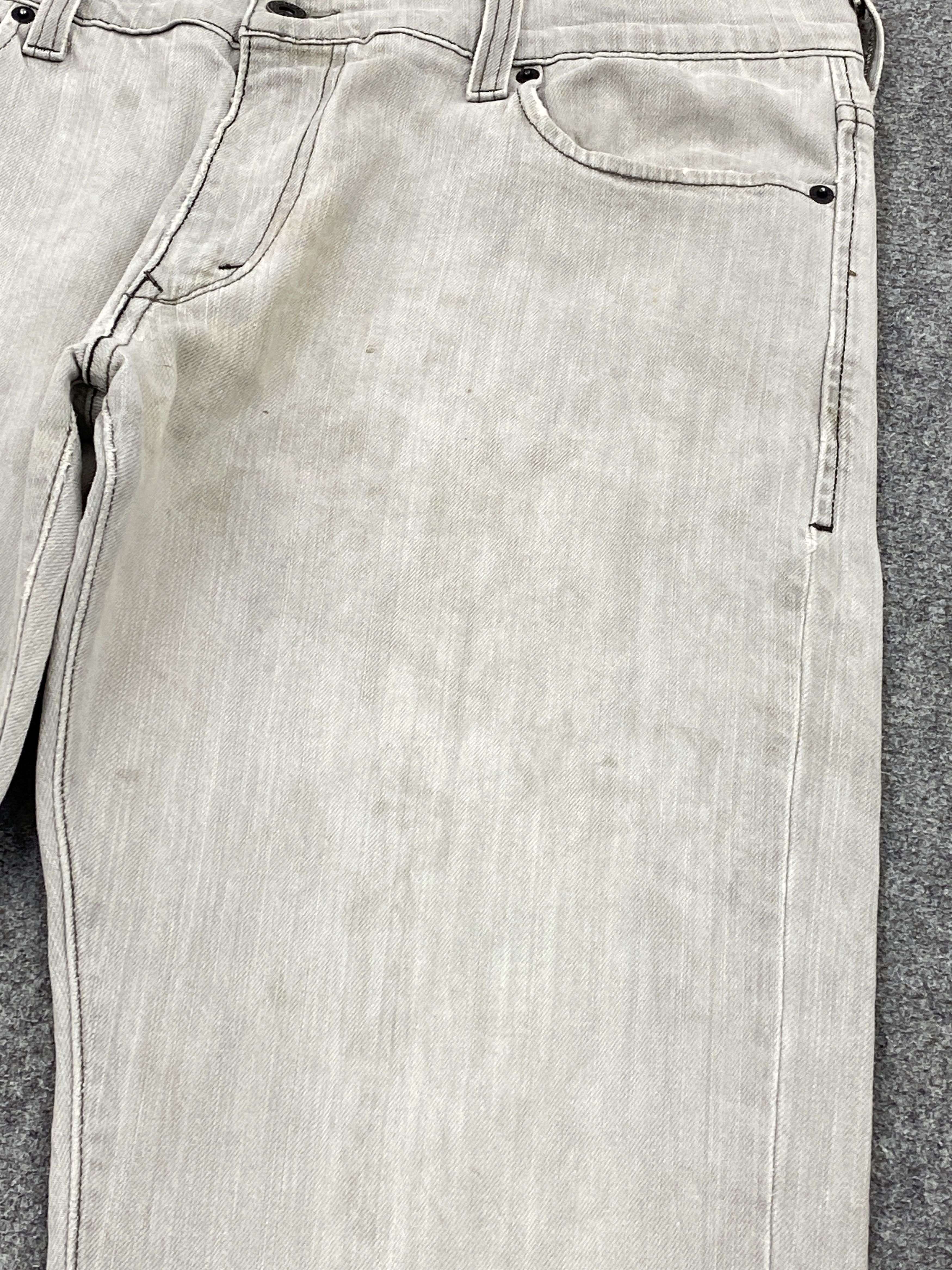 Levi's × Vintage Vintage Levis 511 Skinny Grey Jeans DP2342 Size US 34 / EU 50 - 10 Thumbnail