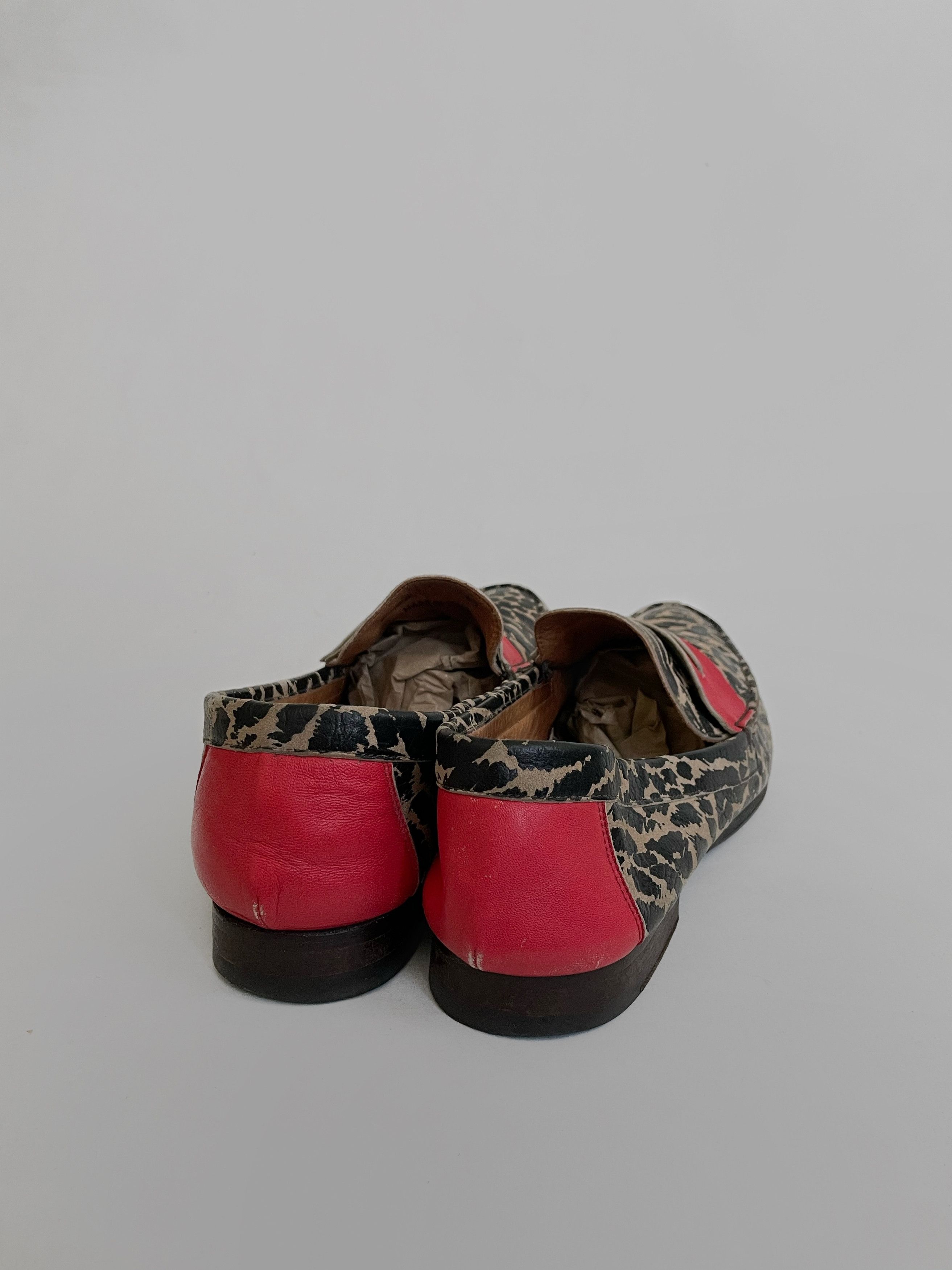 Paul Smith Paul Smith leather leopard print loafers Size US 7 / EU 40 - 6 Thumbnail