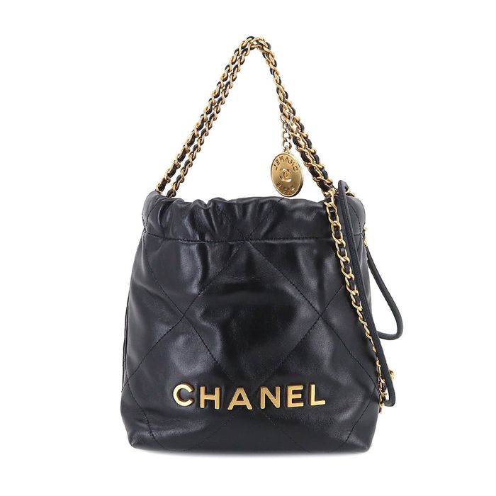 Chanel CHANEL Coco Handle Matelasse 2way Hand Shoulder Bag Caviar