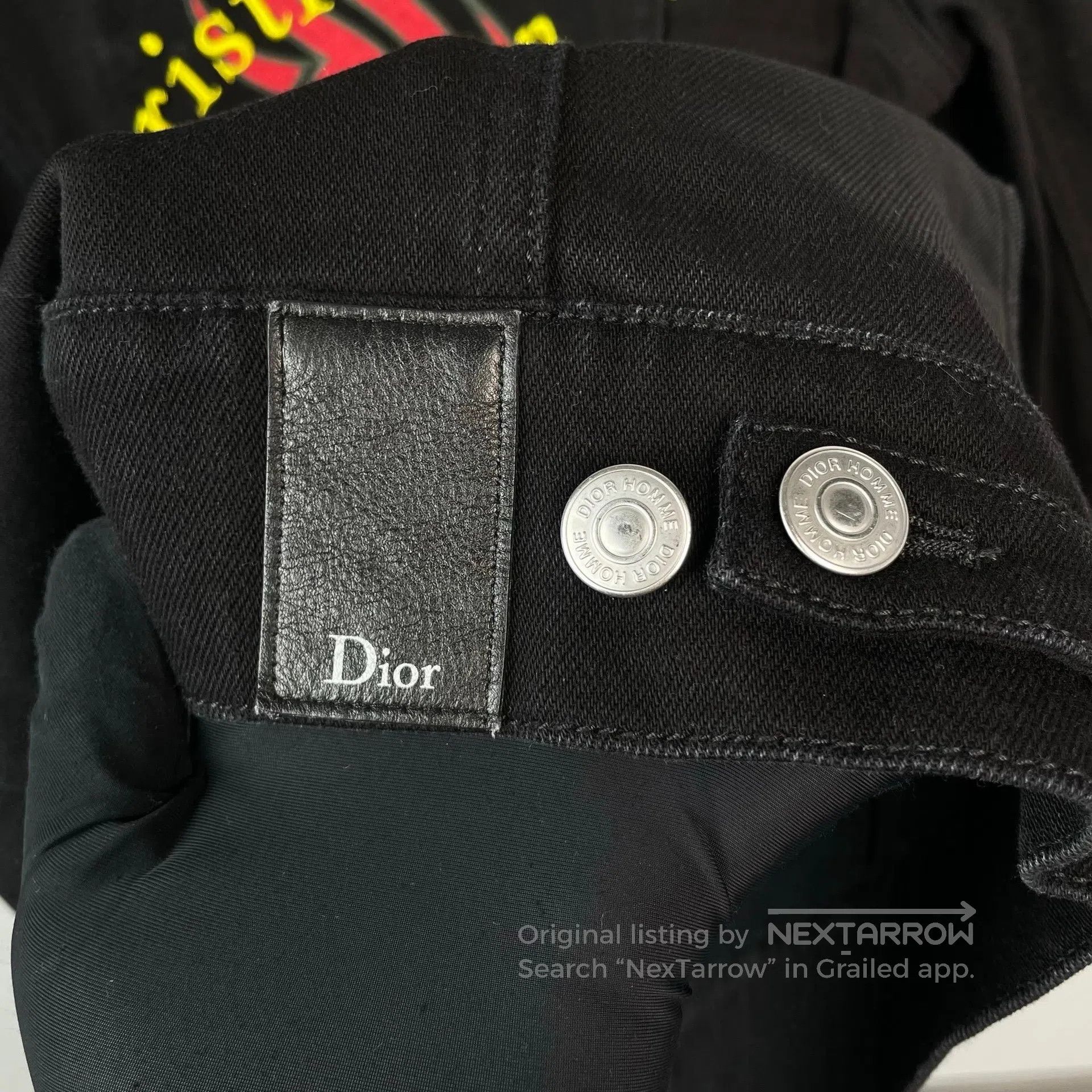 Dior Dior Black Flame Embroidered Letter Zip-Up Hooded Sweatshi Size US M / EU 48-50 / 2 - 6 Thumbnail