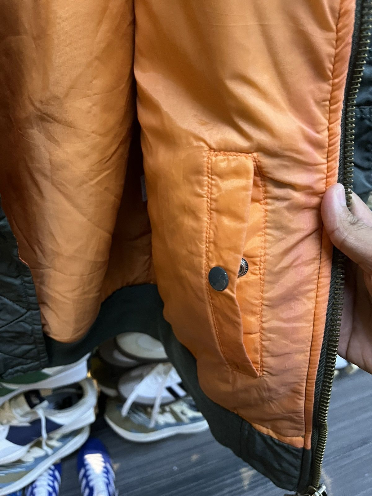 Japanese Brand × Vintage The Self Expression Bomber Jacket Size US L / EU 52-54 / 3 - 8 Thumbnail