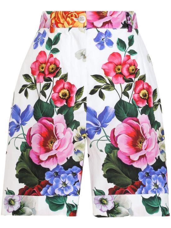 ショートパンツ DOLCE  GABBANA Women Shorts  Burmudas 34292205 FTC9RT HS5S Denim shorts with ripped details and abrasions in White for