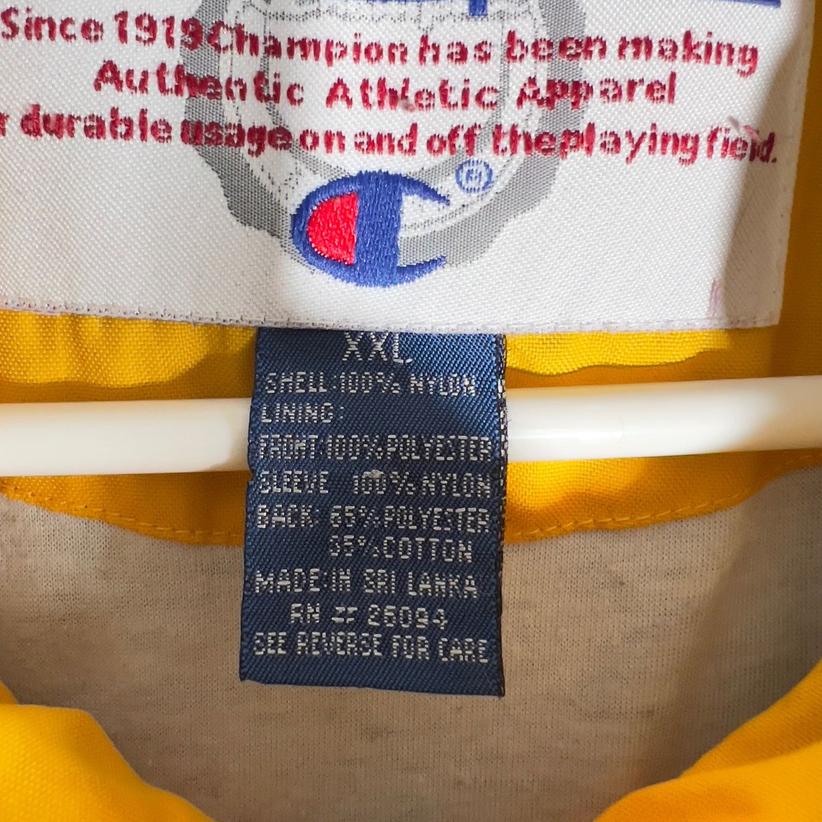 Champion Champion 1/2 Zip Pullover 2XL Vented Embroidered Logo Pocket Size US XXL / EU 58 / 5 - 7 Thumbnail