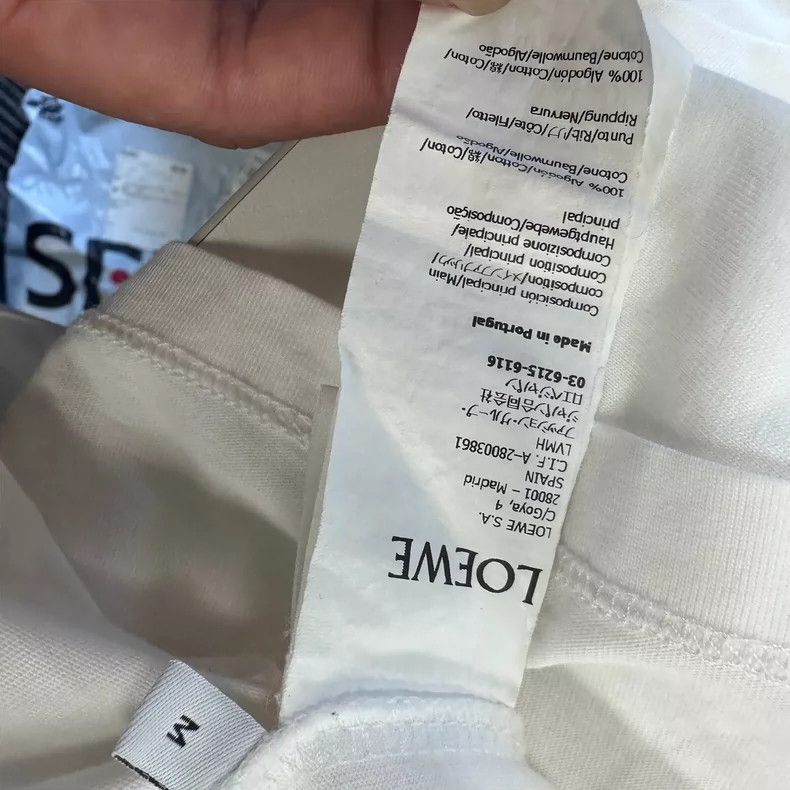 Loewe loewe White short sleeve 2505-Nextarrow Size US M / EU 48-50 / 2 - 4 Thumbnail