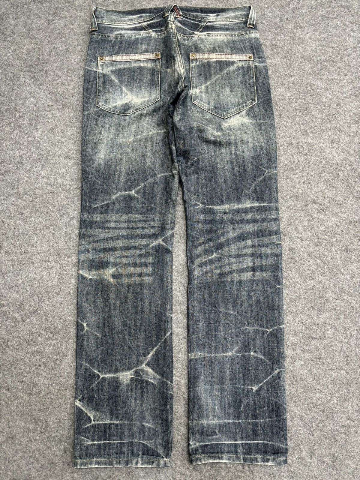 Seditionaries 💥Crazy Fades Superubis Valetta Mild Denim F565 Size US 32 / EU 48 - 16 Thumbnail