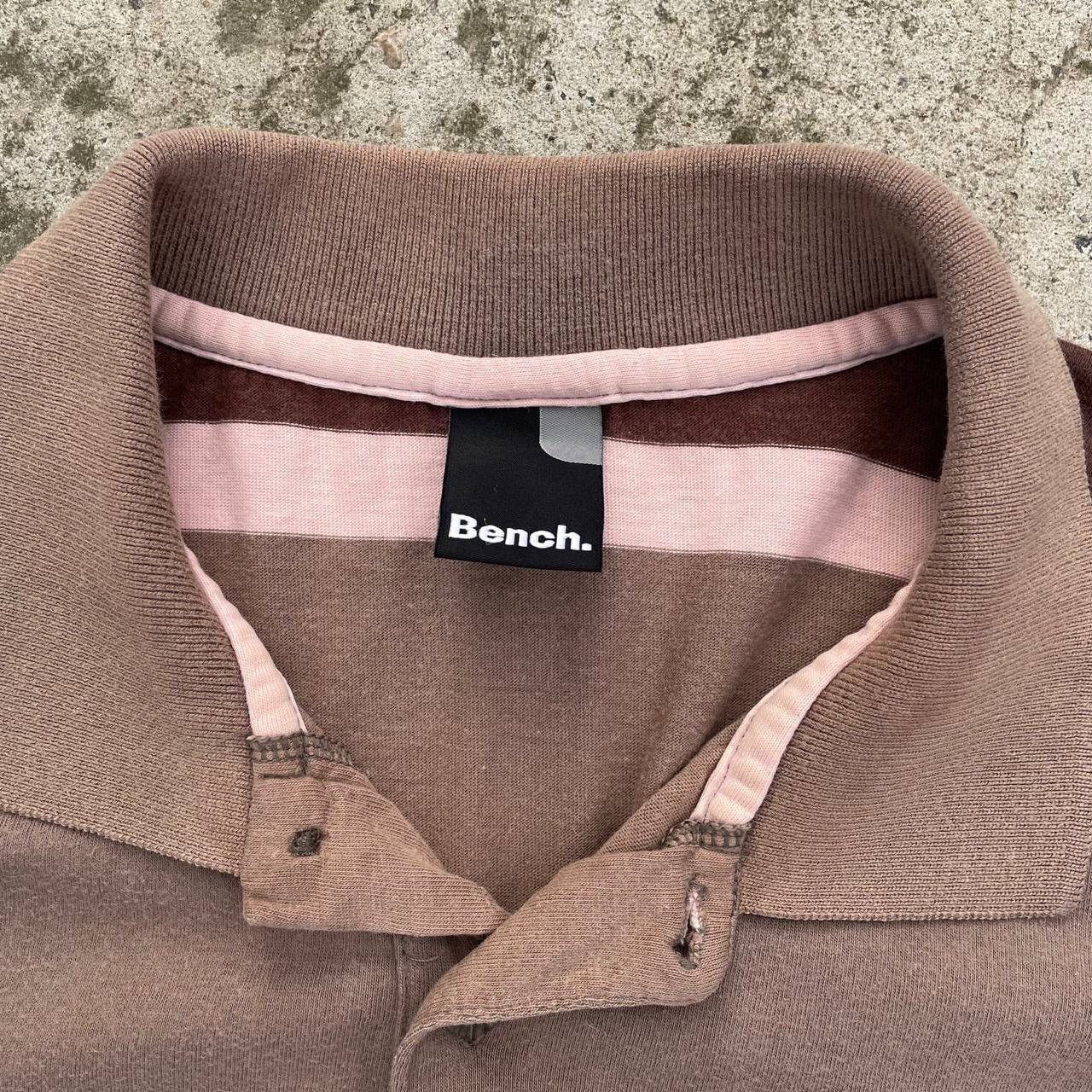 Bench Vintage Trend Striped Polo Bench Size L Grunge Avantgarde Size US L / EU 52-54 / 3 - 8 Thumbnail