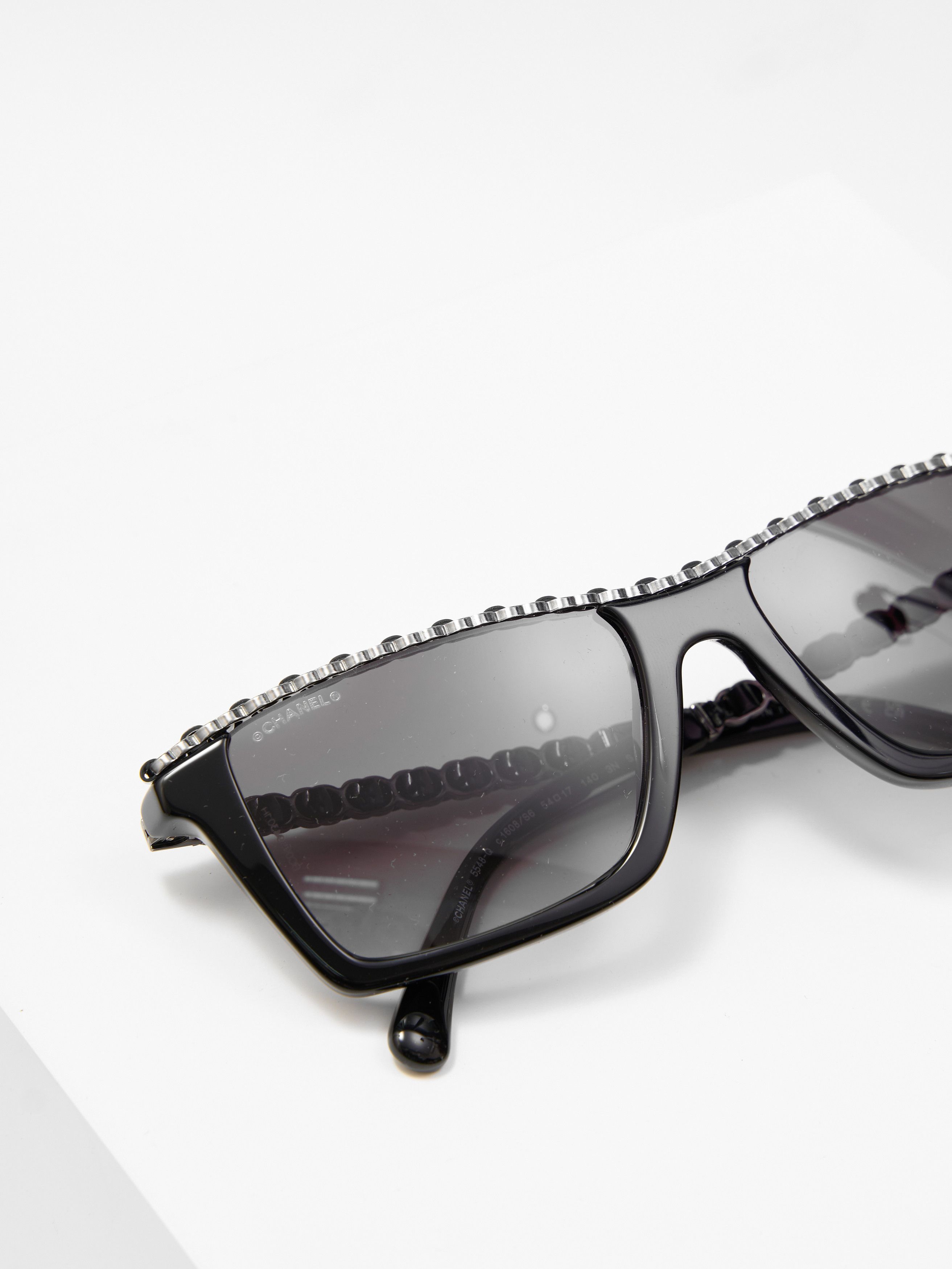 Chanel Chanel 5548-Q Rectangle Sunglasses Size ONE SIZE - 3 Thumbnail