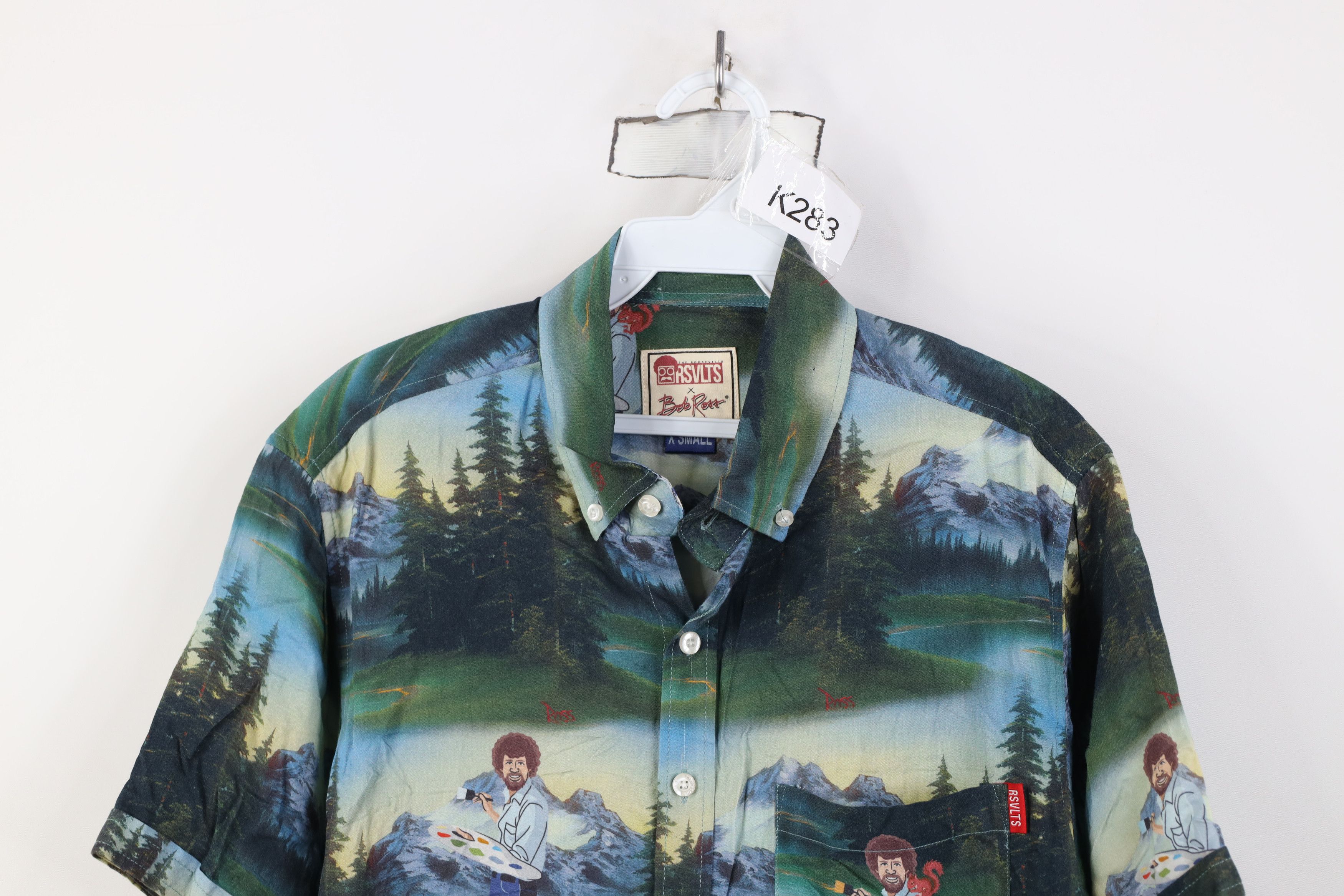 Vintage The Roosevelts RSVLTS x Bob Ross Happy Trees Button Shirt Size US XS / EU 42 / 0 - 2 Thumbnail