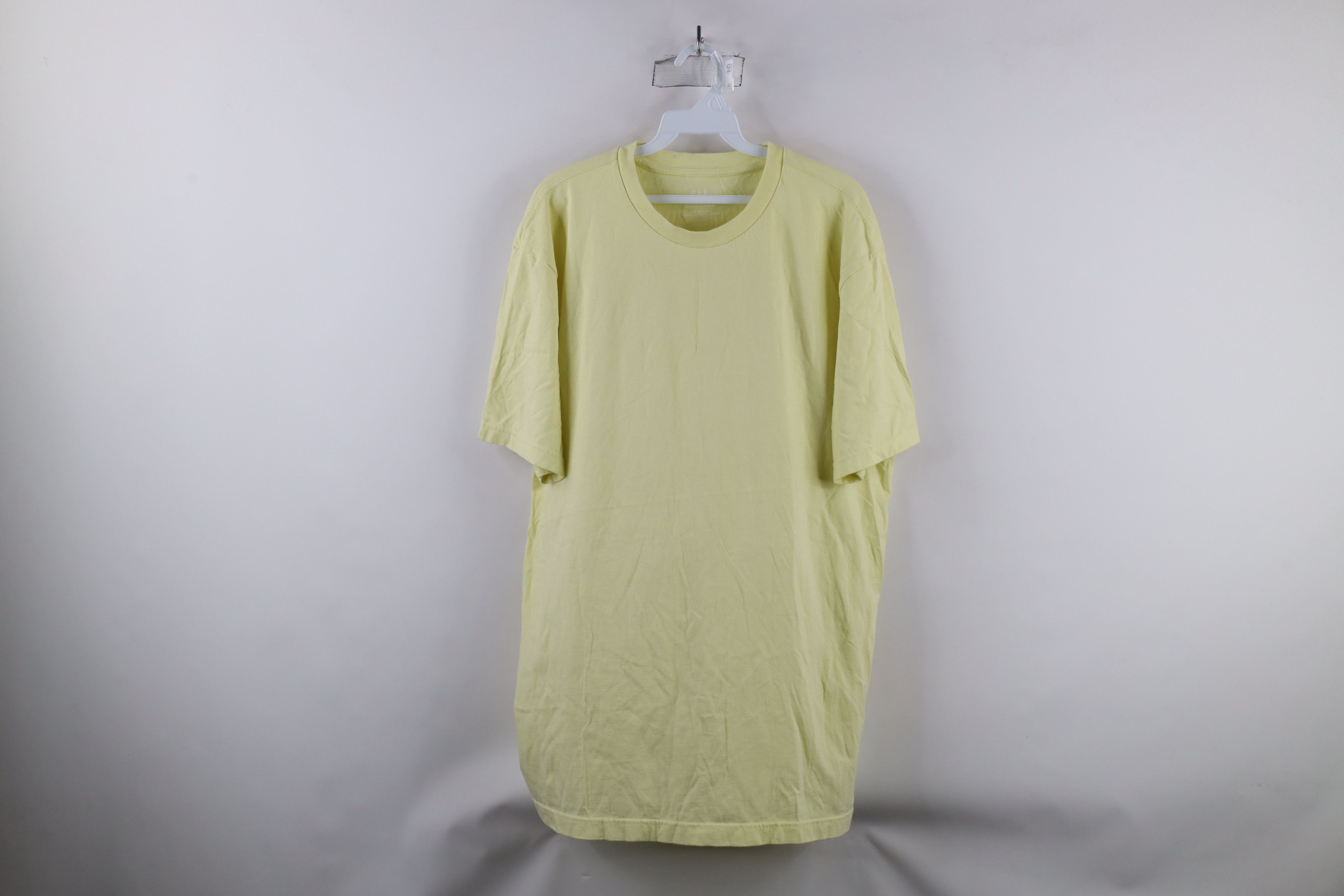 Gap × Vintage Vintage Gap Blank Organic Cotton Short Sleeve T-Shirt Volt Size US L / EU 52-54 / 3 - 1 Thumbnail