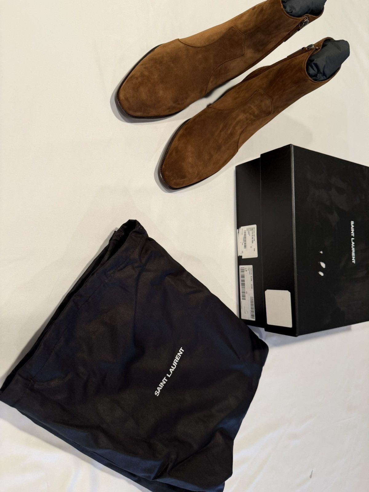 Saint Laurent Paris Saint laurent mens suede boots 43/10. $1250 Size US 10 / EU 43 - 2 Thumbnail