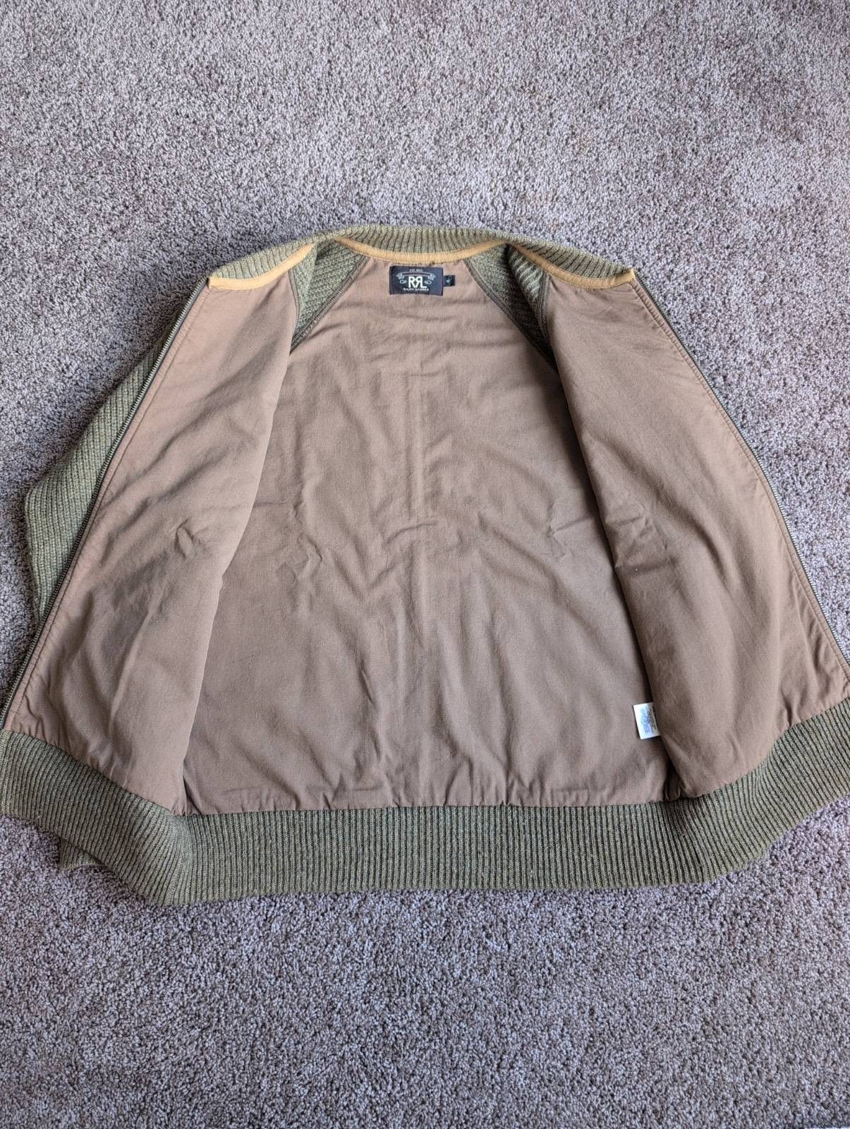 RRL Ralph Lauren RRL Ralph Lauren Stenciled Flight Jacket Size US M / EU 48-50 / 2 - 3 Thumbnail