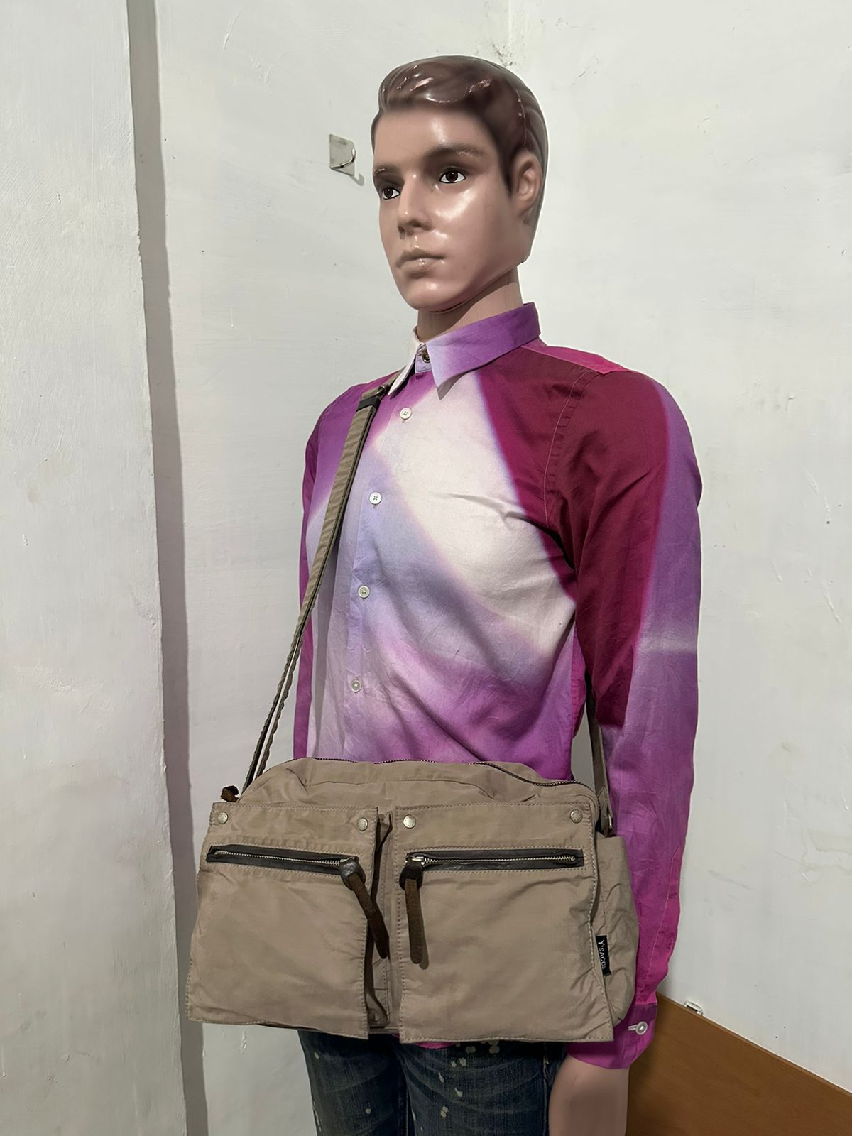 Y's Ysaccs by Yohji Yamamoto Crossbody / Sling bag 3D Pocket Size ONE SIZE - 3 Thumbnail