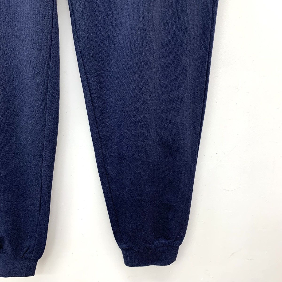 Armani Armani Dark Blue Logo Printed Cotton Casual Sweatpants K26WX Size US 34 / EU 50 - 4 Thumbnail