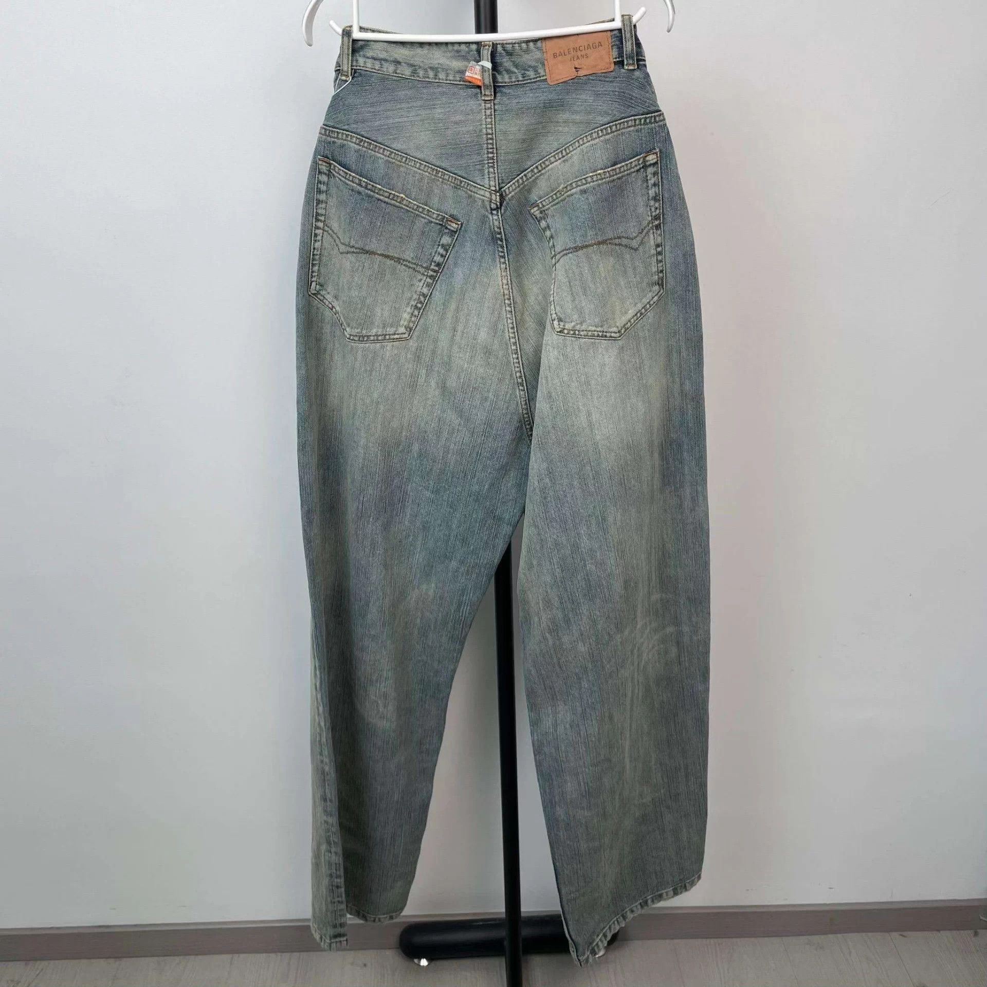 Balenciaga Balenciaga Jeans XS Blue Size US 27 - 2 Thumbnail