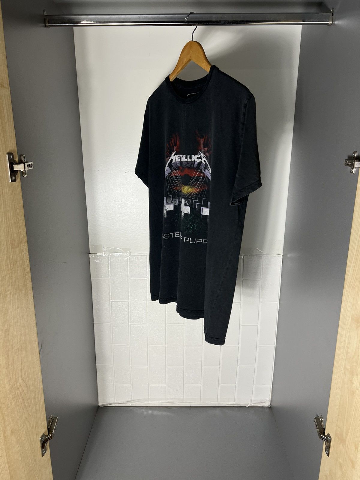 Band Tees VINTAGE METALLICA WORLD TOUR ROCK T-SHIRT RETRO METAL 90s Size US L / EU 52-54 / 3 - 3 Thumbnail