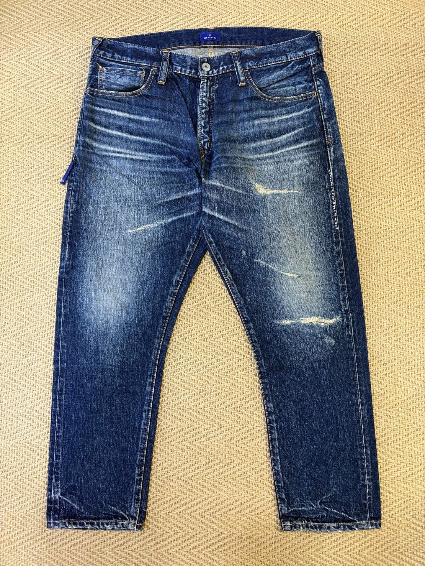 Vanquish VANQUISH & FRAGMENT King Lightning Cut Washed 9Denim W34 Size US 34 / EU 50 - 1 Thumbnail