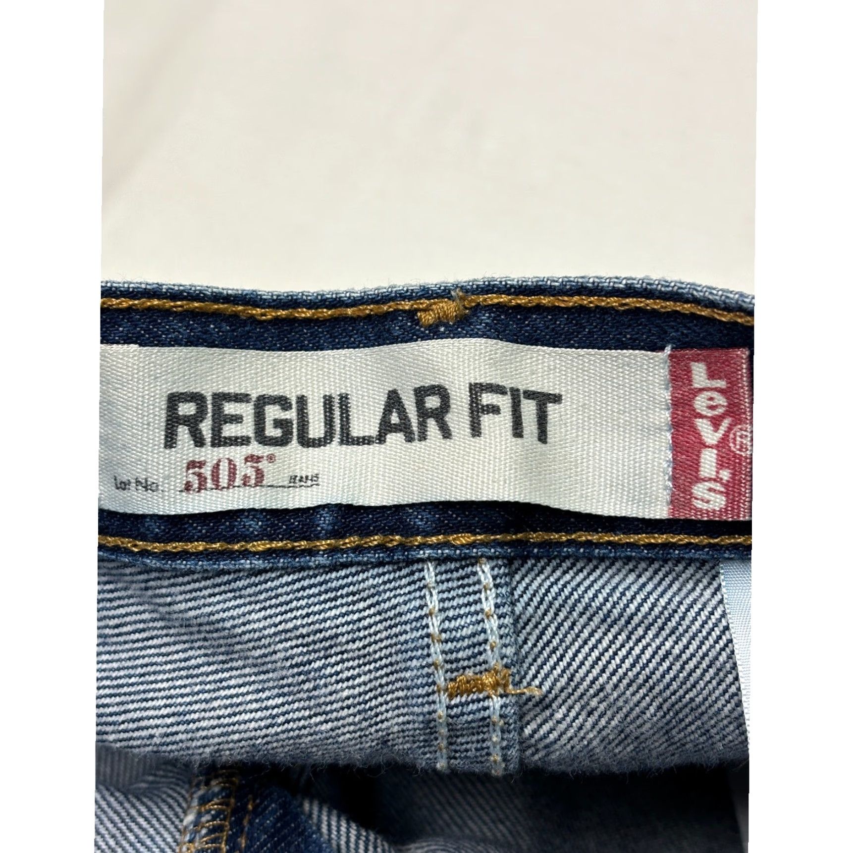 Levi's Levi's 505 Regular Jeans Men W36 L30 Denim Blue Five Pocket Zip Fly Straight Regular Fit Size US 36 / EU 52 - 5 Thumbnail