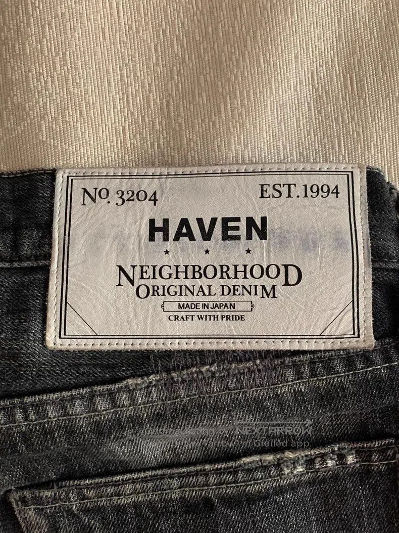 Neighborhood Neighborhood Haven collaborative jeans nbhd denim king 15AW Size US 27 - 3 Thumbnail