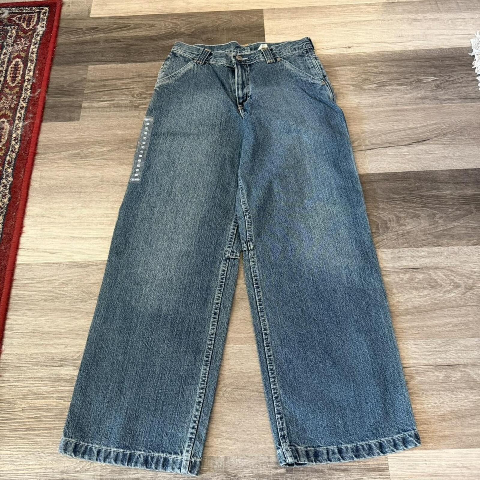 Old Navy Vintage Deadstock old navy baggy women’s jeans 2003 14 28x28 Size 28" / US 6 / IT 42 - 2 Thumbnail