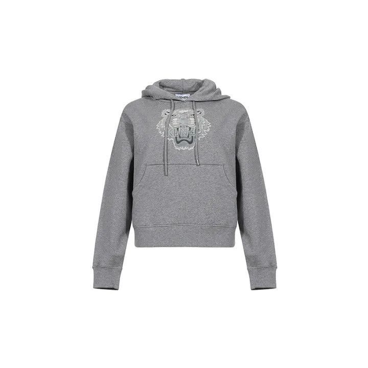 Kenzo Kenzo Tiger Flock Graphic Hoodie for Women -2507 Size XL / US 12-14 / IT 48-50 - 2 Thumbnail