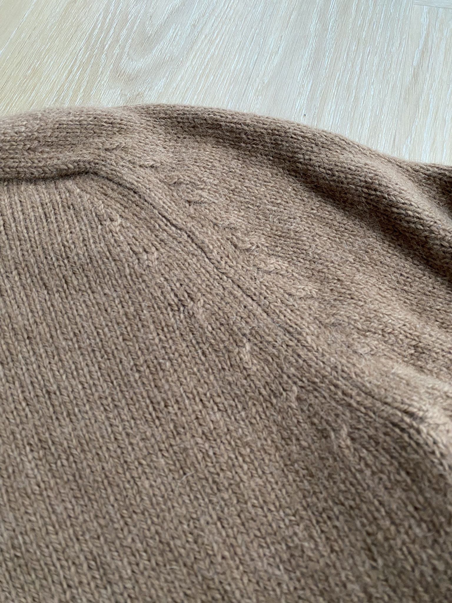 Norse Projects $540 - Bruno Alpaca Half Zip - Duffle Brown Size US M / EU 48-50 / 2 - 16 Thumbnail