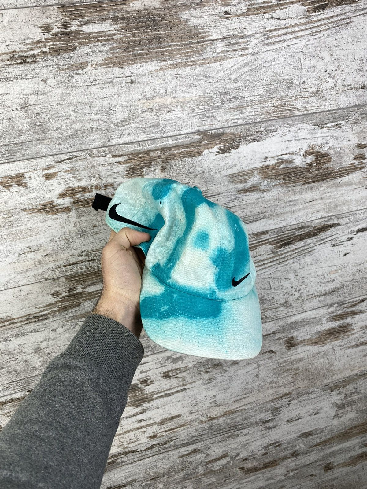 Nike × Vintage Mens Vintage Nike big logo hats cap hat y2k rare swoosh acg Size ONE SIZE - 2 Thumbnail