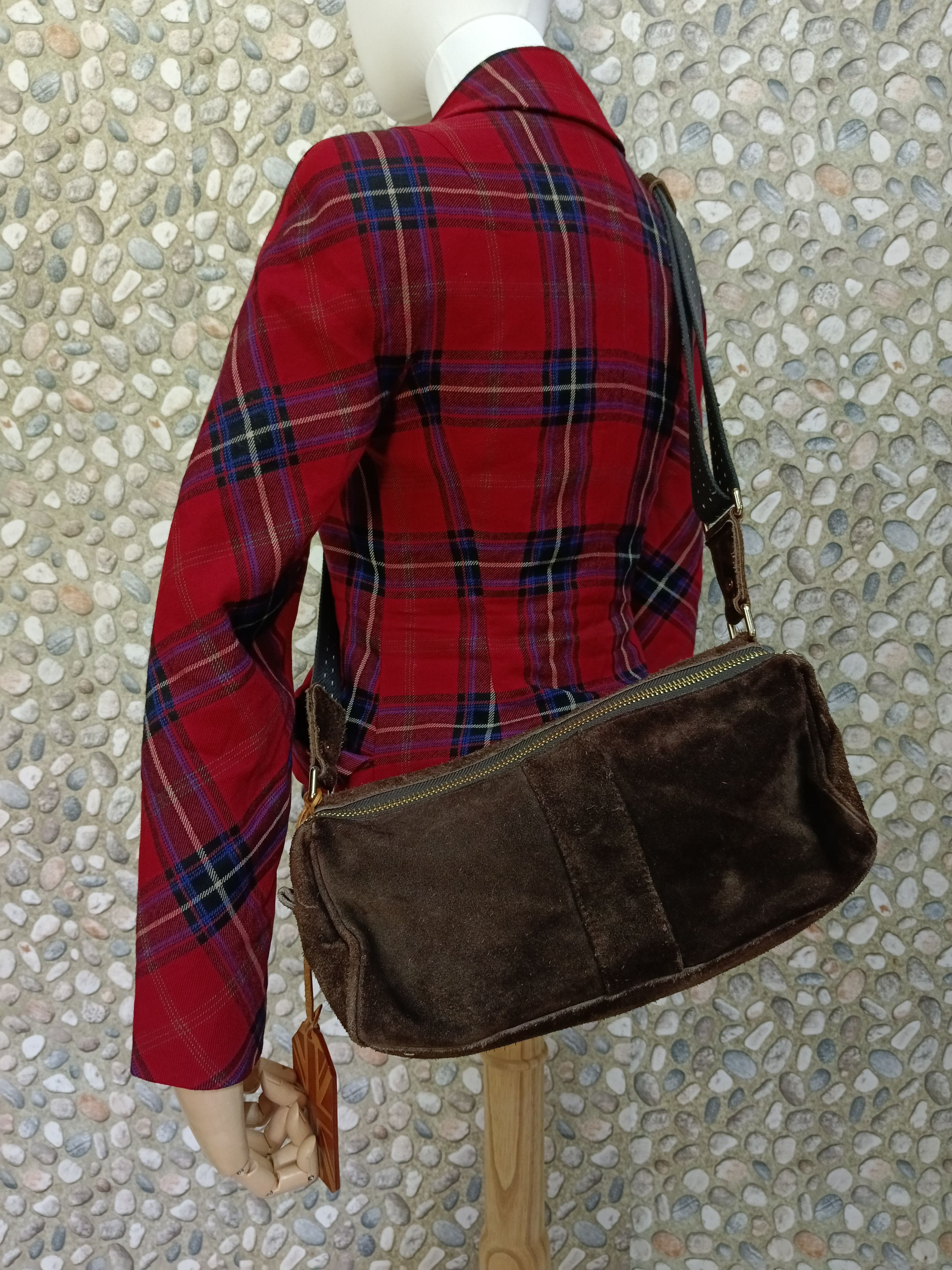 Leather MINITALY SUEDE LEATHER SLING/CROSSBODY Size ONE SIZE - 2 Thumbnail
