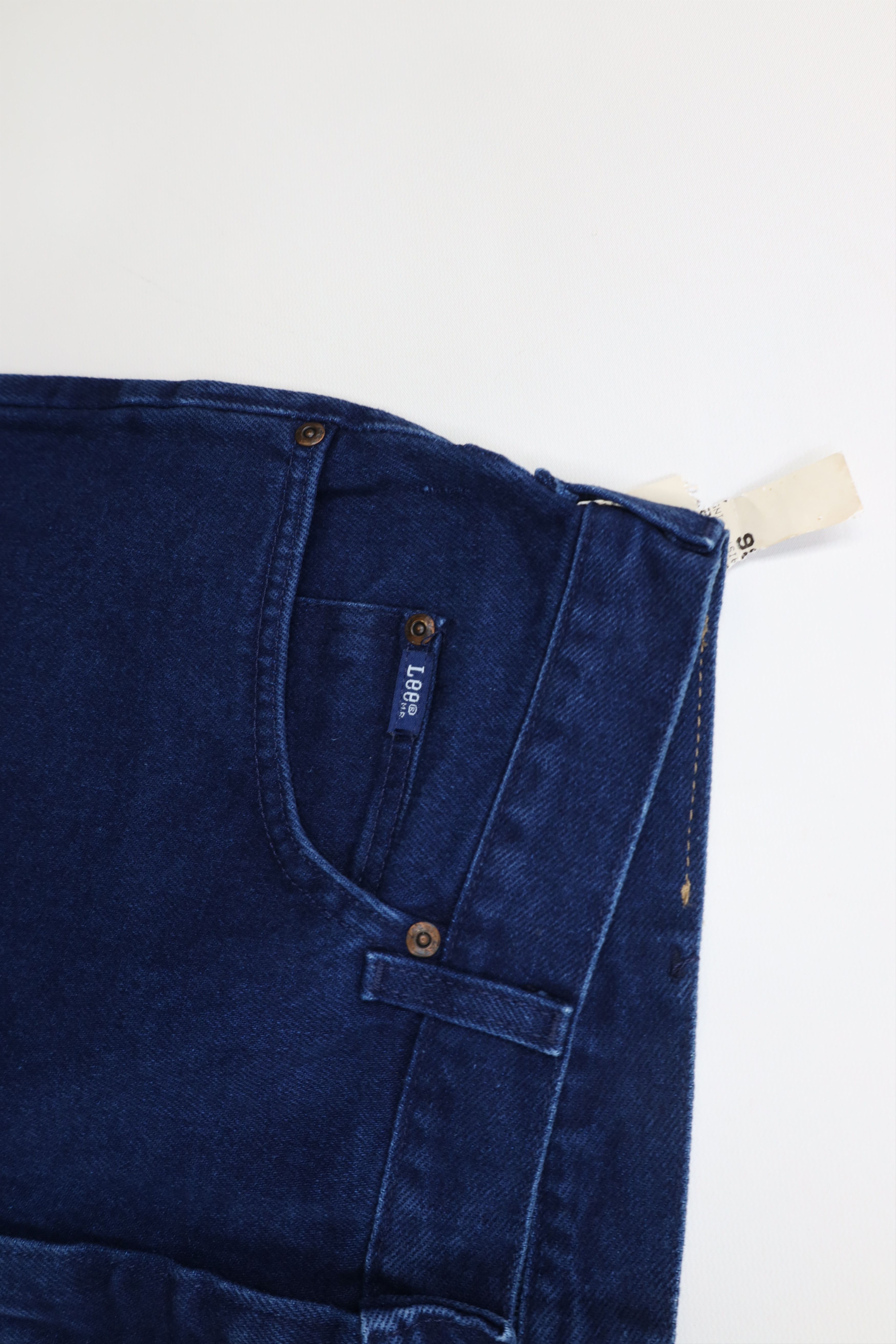 Lee Deadstock Vintage 90s Lee Tapered Leg Denim Jeans Blue USA Size US 36 / EU 52 - 7 Thumbnail