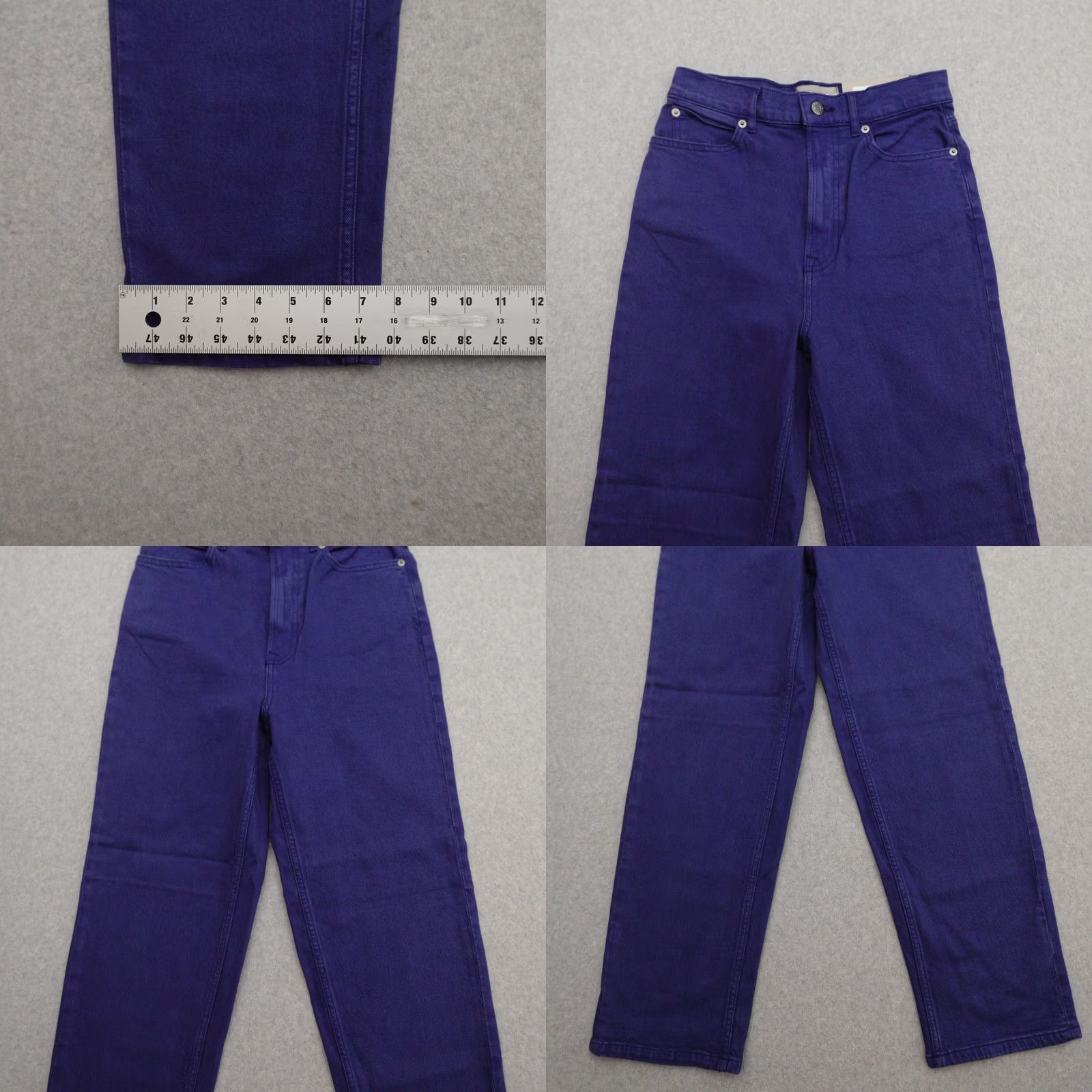 Everlane Everlane Jeans Main 27x26 Archroma Deep Lapis Blue Mom Jeans Womens Size 27" / US 4 / IT 40 - 8 Thumbnail