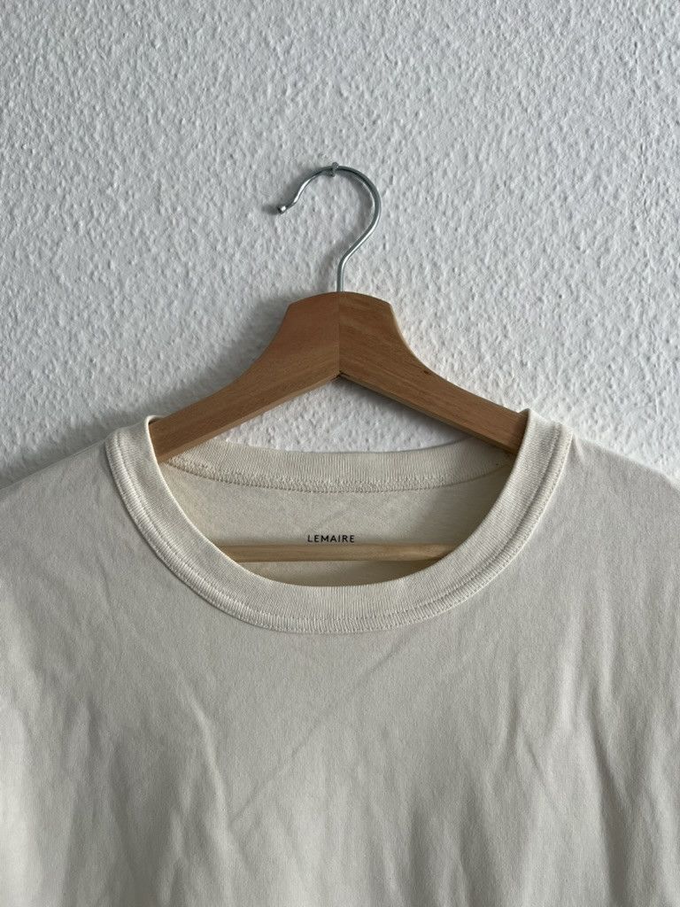 Lemaire Lemaire Short Sleeve T-Shirt 25SS - White Meringa - Size S Size US S / EU 44-46 / 1 - 4 Thumbnail