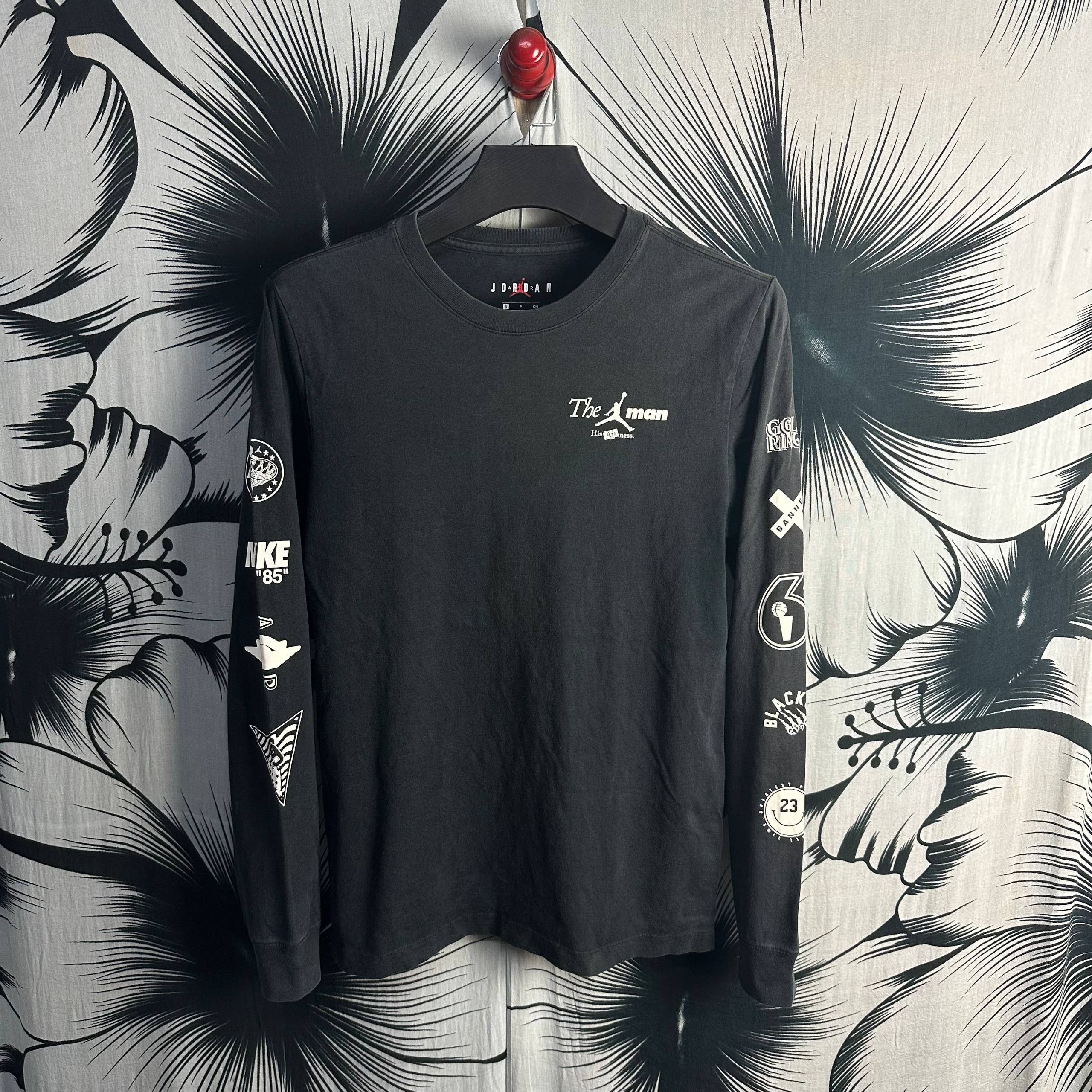 Jordan Brand Jordan "The Man" Long-Sleeve Crew Tee Size US S / EU 44-46 / 1 - 1 Thumbnail