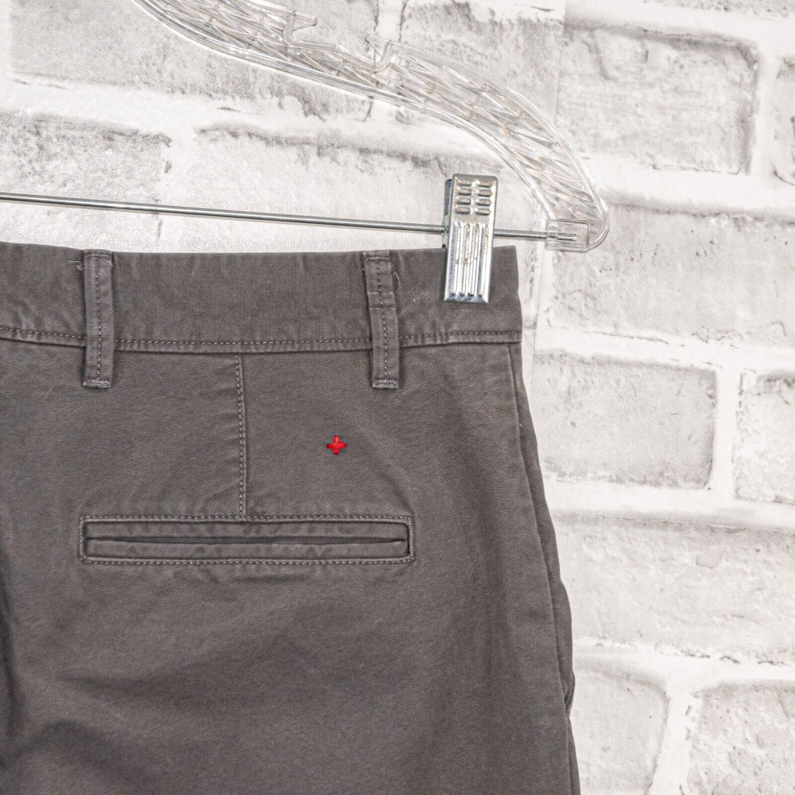 Apolis Apolis Men's Utility Chino Pants in Gray Cotton Size 29x25 Size US 29 - 9 Thumbnail