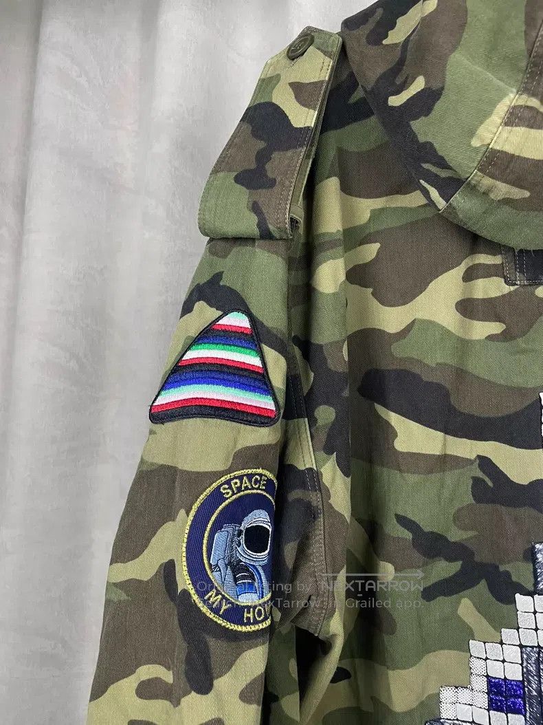 Saint Laurent Paris Saint Laurent Paris Military Green Camo Embroidered Rocket Size US M / EU 48-50 / 2 - 3 Thumbnail