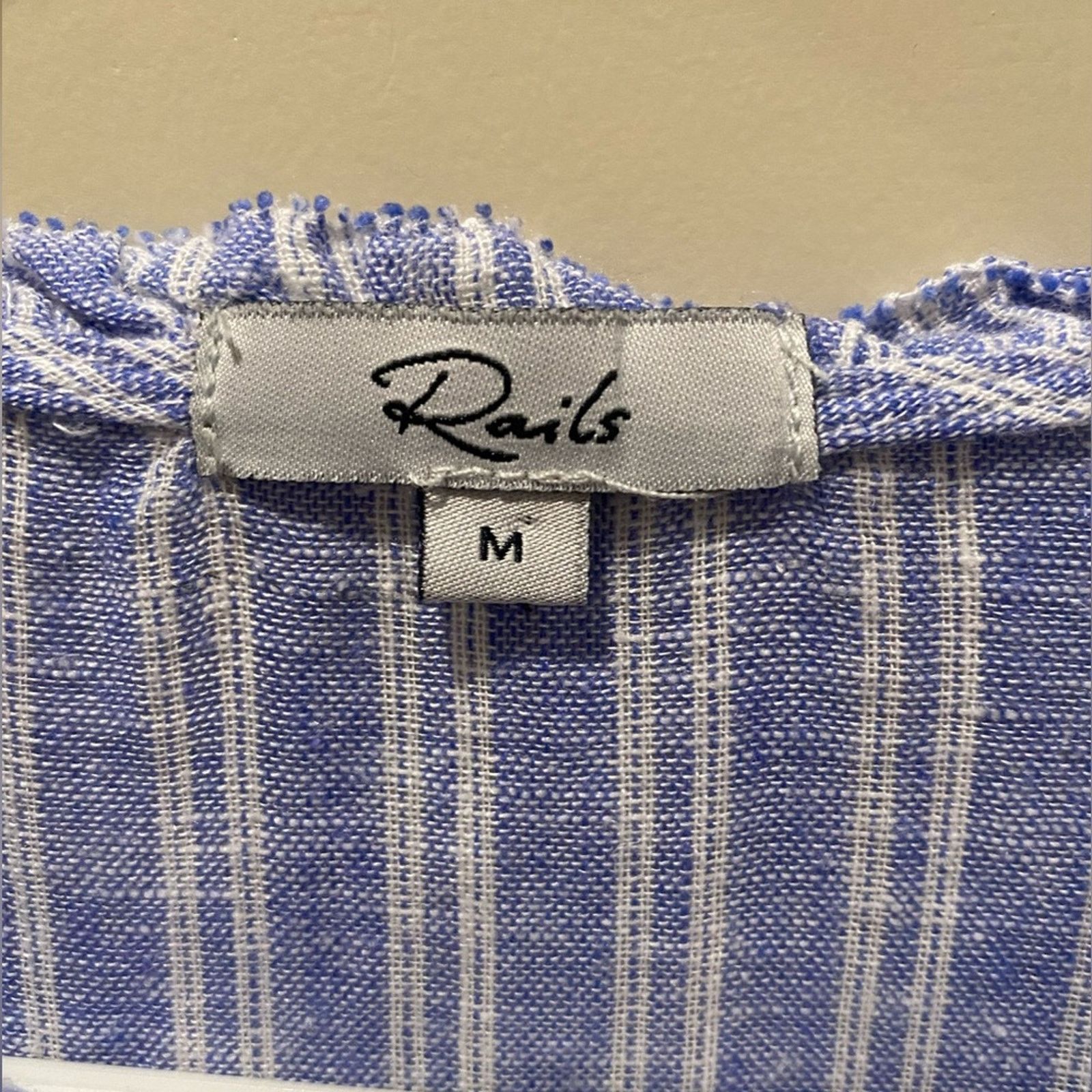 Rails Rails Everly Dress in Ludlow Stripe Blue SZ.M Size M / US 6-8 / IT 42-44 - 5 Thumbnail