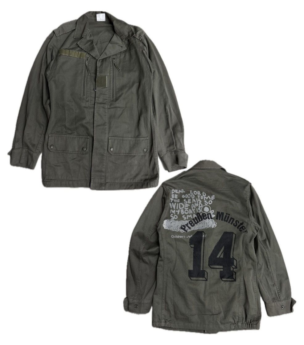 Junya Watanabe 80s Vintage Custommade F2 French Military Jacket Taxi Driver Size US M / EU 48-50 / 2 - 1 Thumbnail