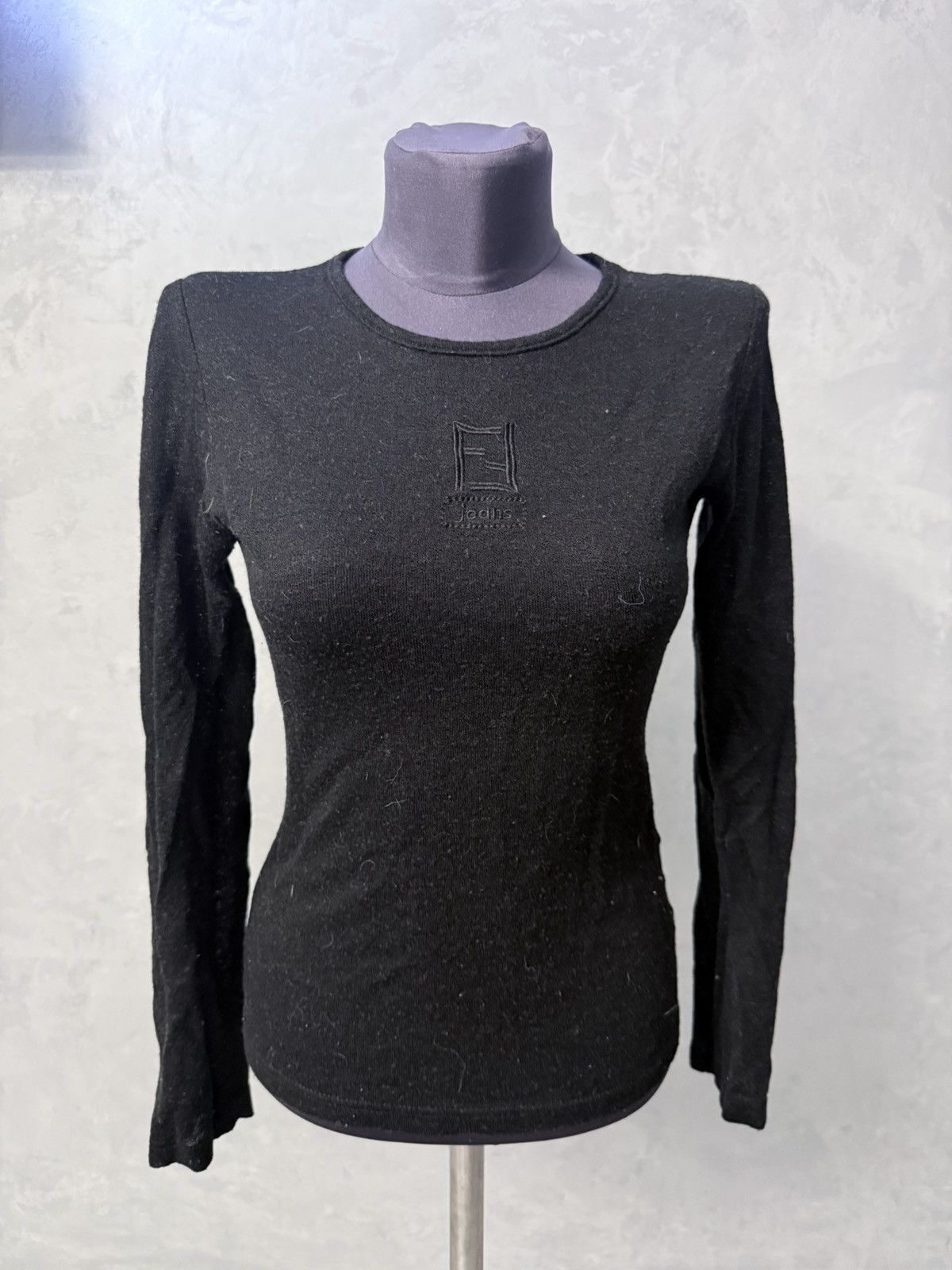 Fendi Vintage Fendi Jeans Sweater Black Size S Size S / US 4 / IT 40 - 1 Thumbnail
