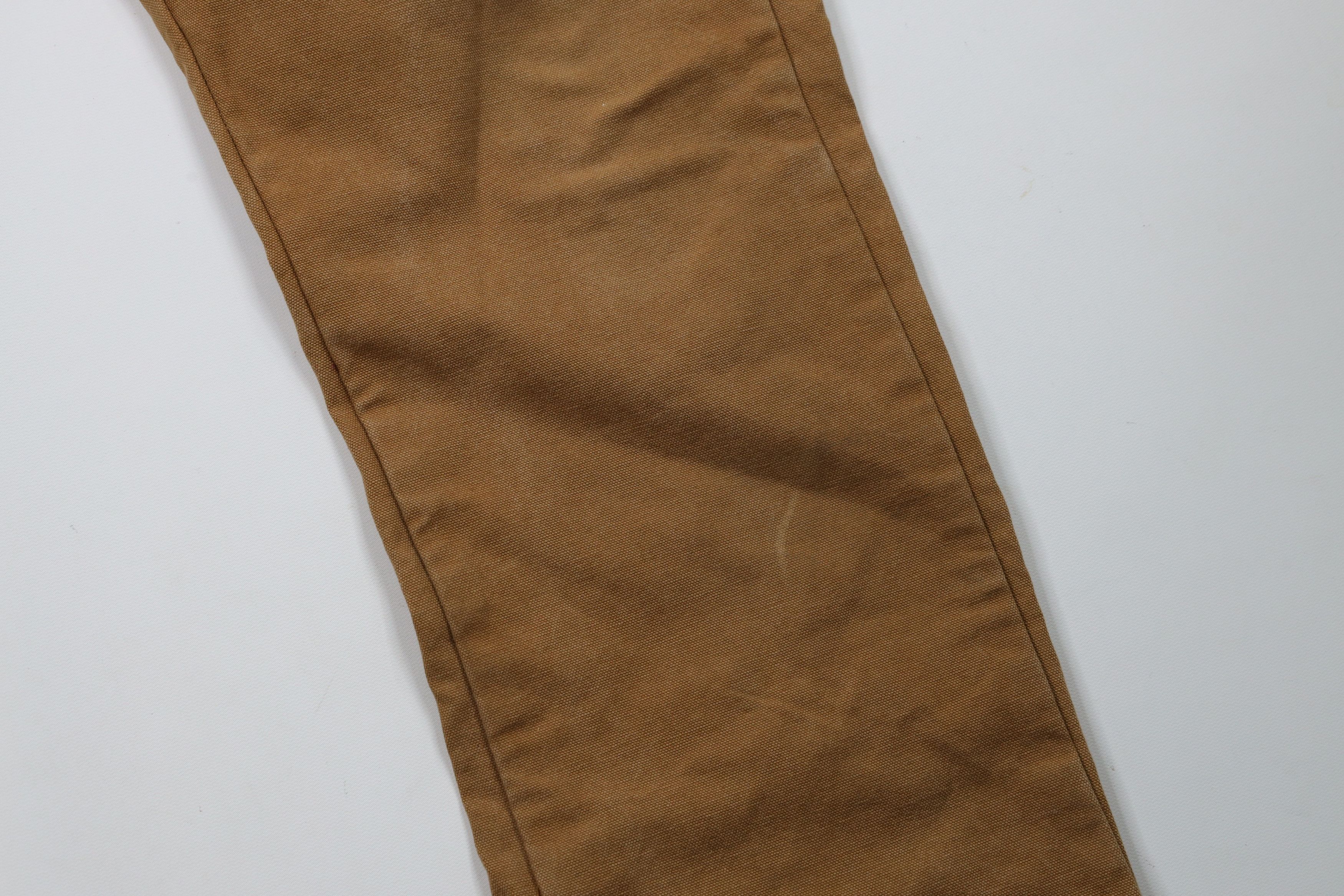 Dickies × Vintage Vintage Y2K Dickies Flannel Lined Canvas Dungaree Pants Size US 36 / EU 52 - 6 Thumbnail