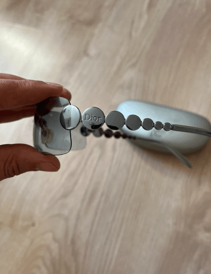 Dior Dior Sunglasses 🇺🇸 TAX FREE Ruthenium Mask Shield Bike Size ONE SIZE - 2 Thumbnail
