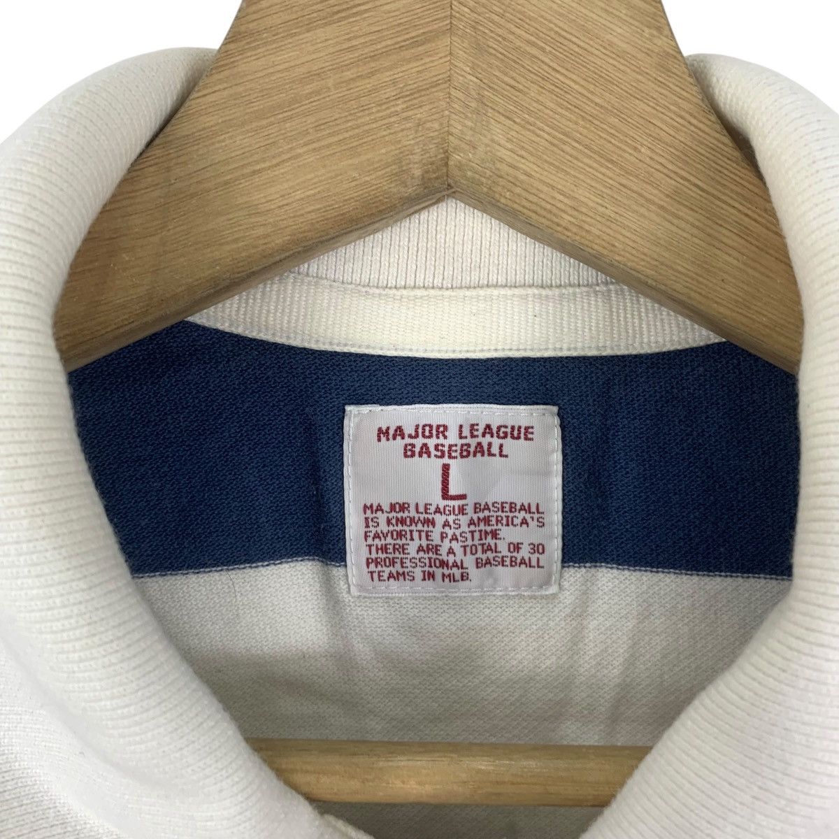 MLB Vintage MLB NEW YORK YANKEES Baseball Striped Polo Tee Shirt Size US M / EU 48-50 / 2 - 7 Thumbnail