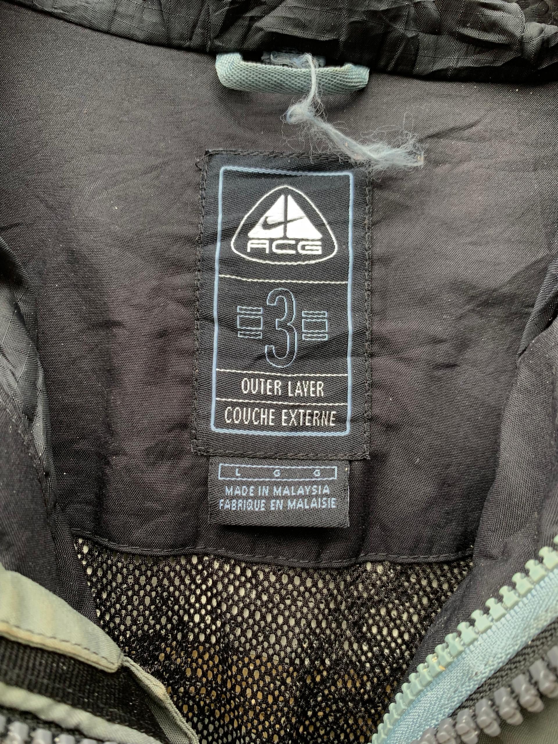Nike × Nike ACG Vintage Nike Acg 3 Outer Layer Ski Snowboard Jacket Size US L / EU 52-54 / 3 - 8 Thumbnail